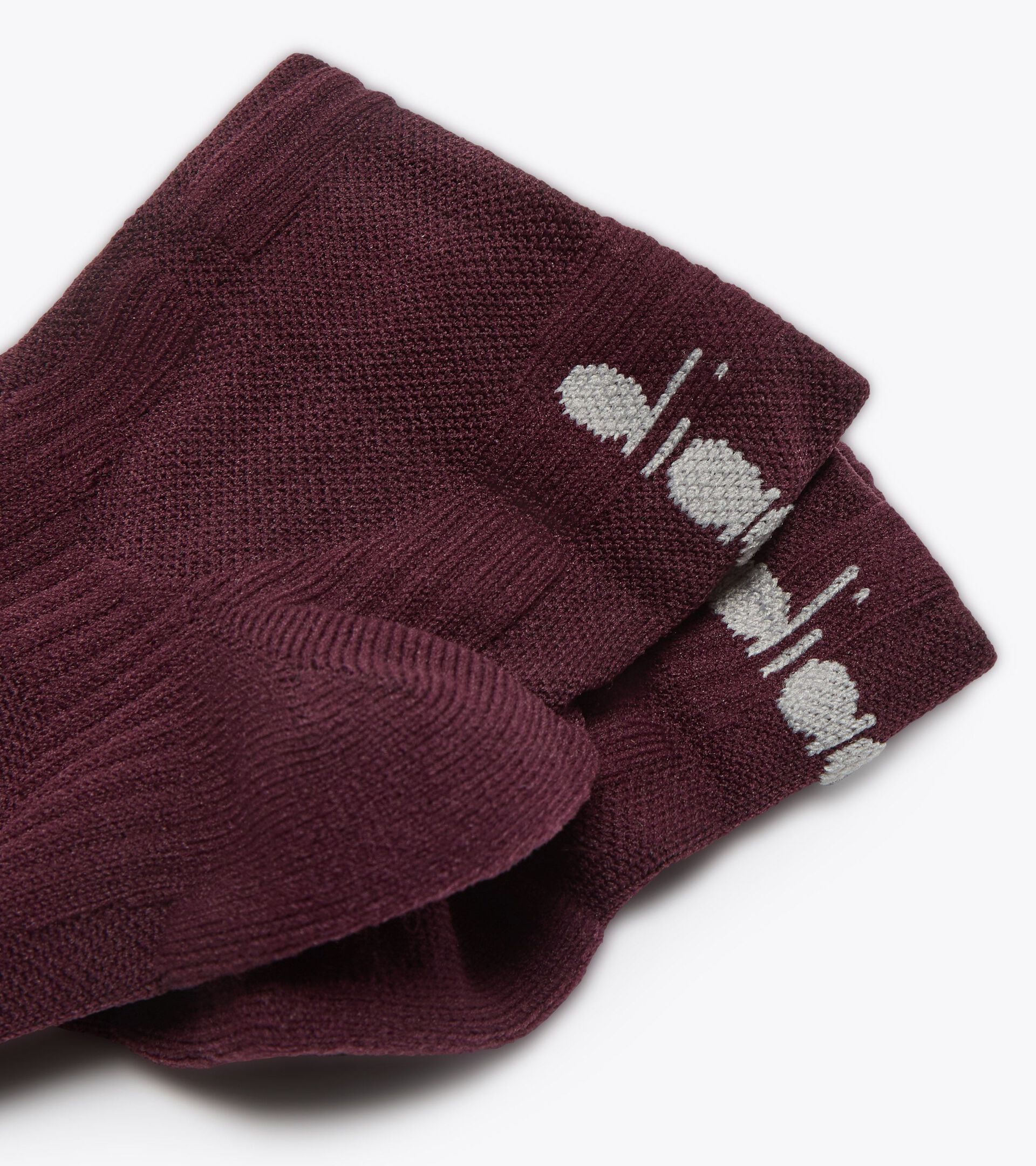 Running Socks CUSHION QUARTER SOCKS MAROON BANNER - Diadora