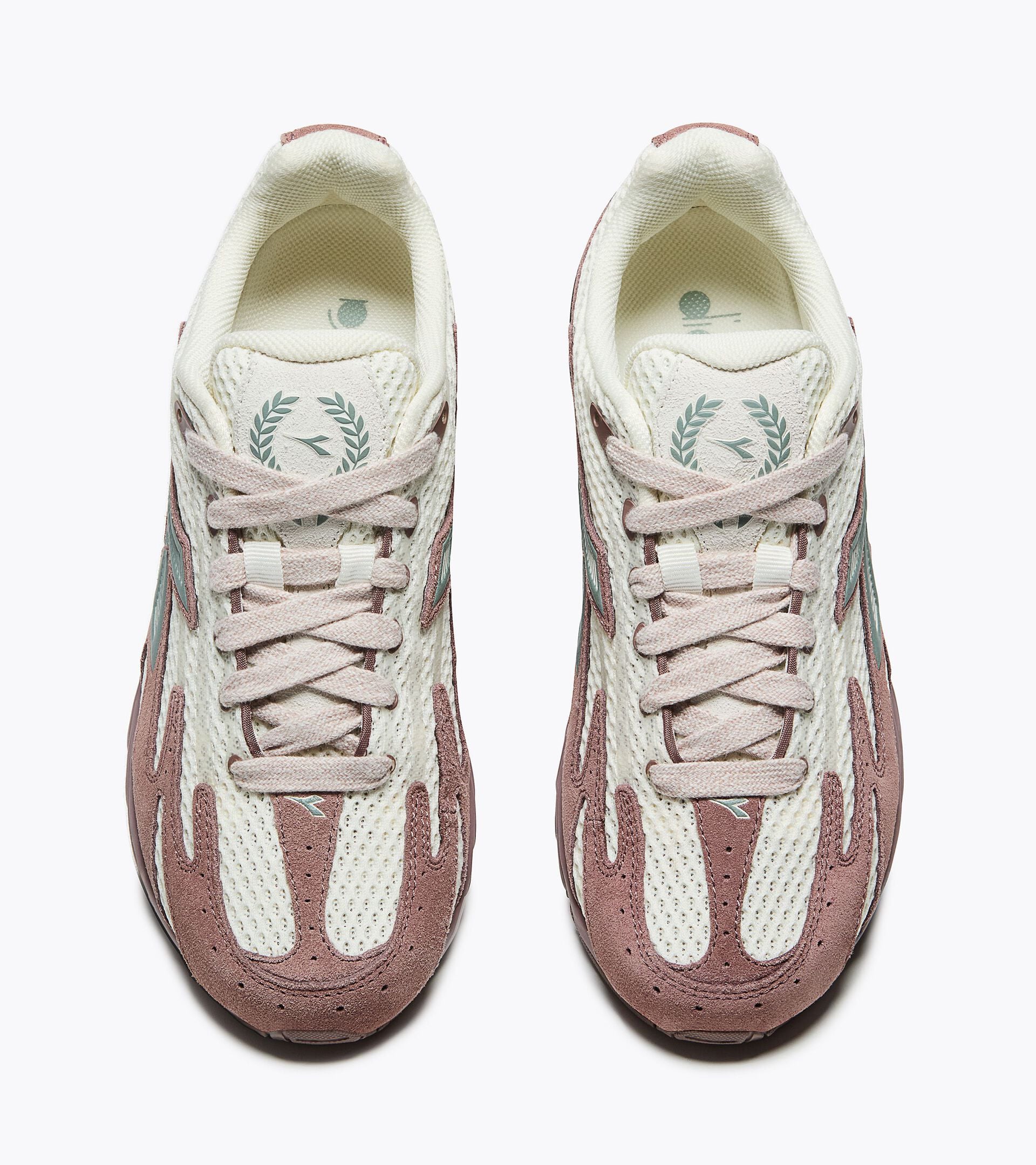 2000s-inspired Sportswear Sneakers - All-gender MYTHOS PROPULSION 280 SHADE MARSHMALLOW - Diadora