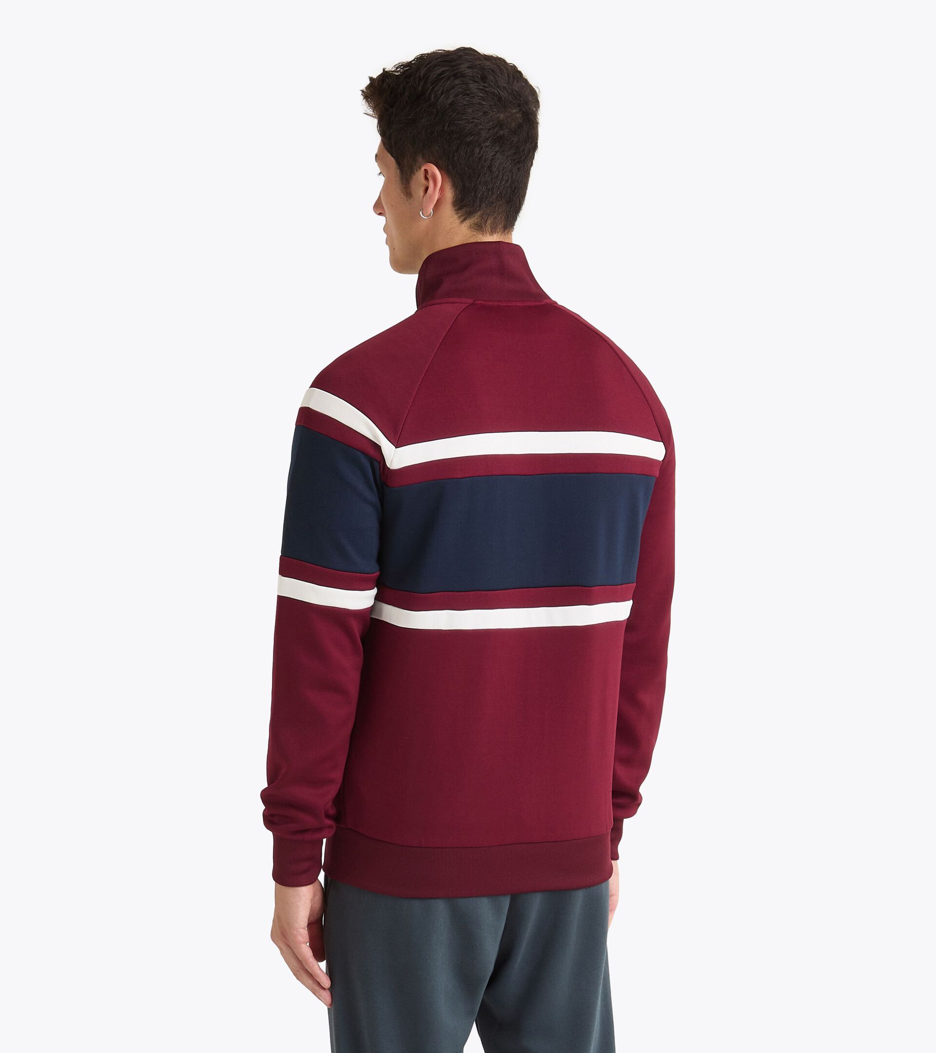 80s-inspired sports jacket - All-gender JACKET 80S EMPIRE RED - Diadora