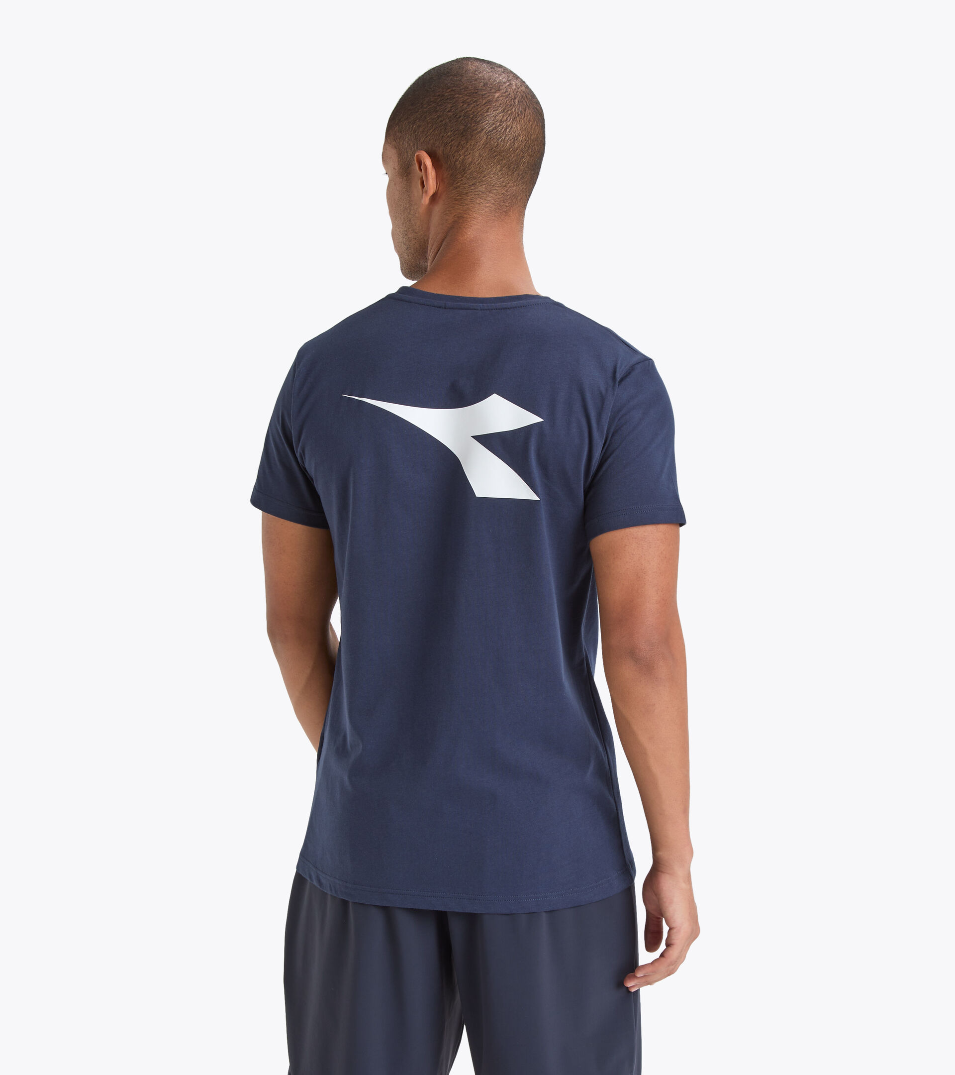 Representative t-shirt - Italy National Volleyball Team T-SHIRT RAPPRESENTANZA BV ITALIA NAVY BLAZER - Diadora