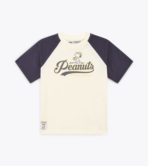 JU. T-SHIRT SS PEANUTS, NACHTSBLAU T-Shirt Peanuts im College-Stil - Mädchen und Jungen JU. T-SHIRT SS PEANUTS NACHTSBLAU - Diadora