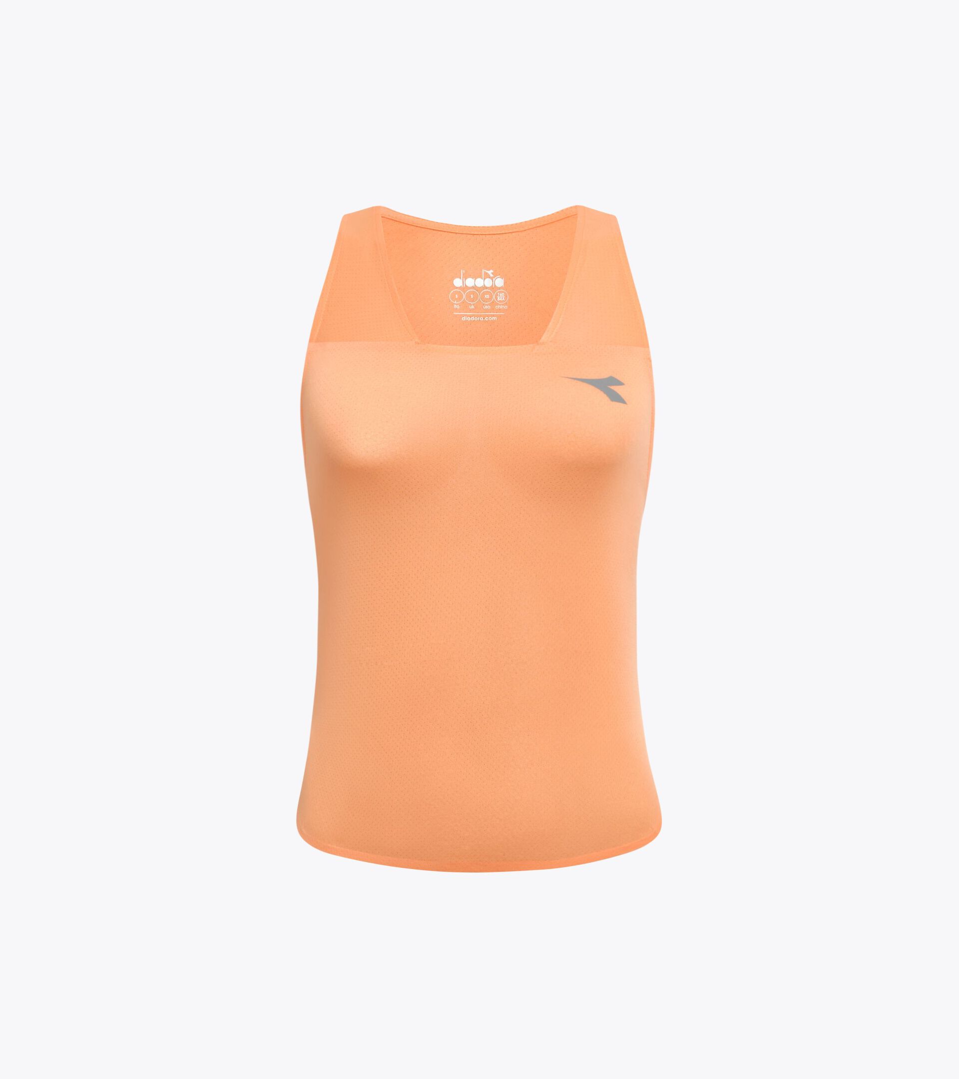 Super Light FIBRAZERO tank  - Running - Women&rsquo;s L. TANK SUPER LIGHT FIBRAZERO PEACH COBBLER - Diadora