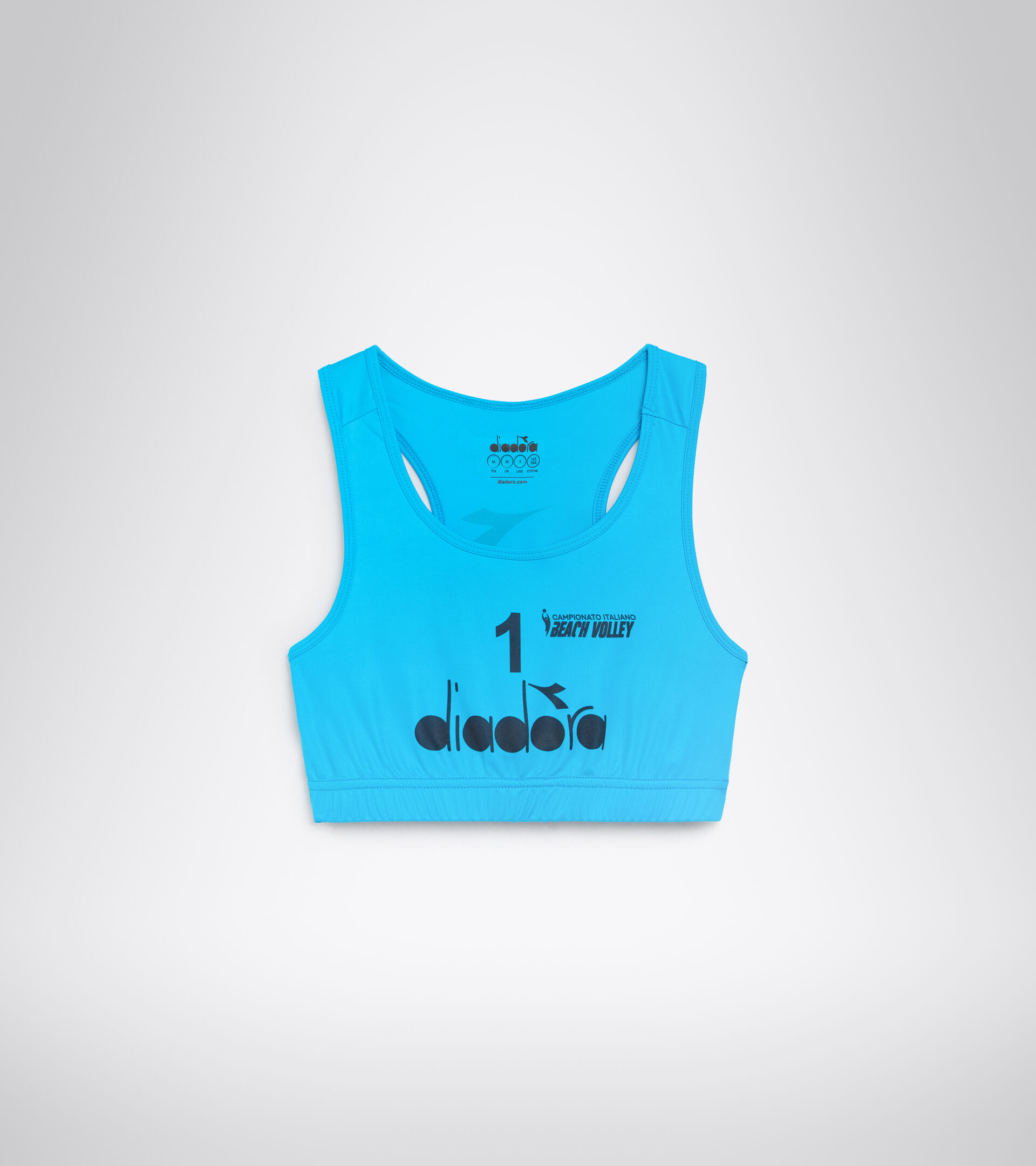 Sports bra - Italian Beach Volley Championship TOP GARA DONNA #1 CAMP. ITALIANO ROYAL - Diadora