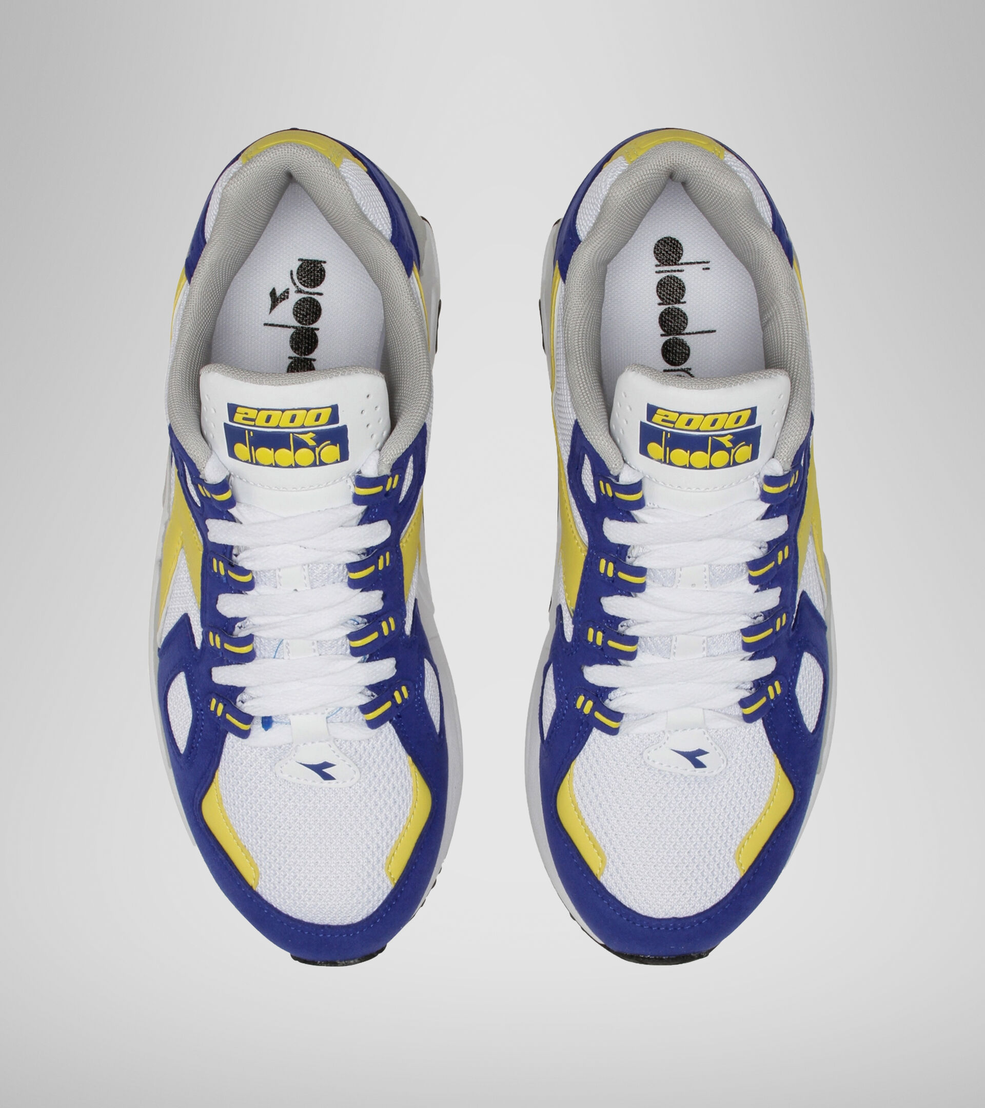 Sports shoe - Men MYTHOS SUEDE WHT/SODALITE BLUE/GRN SHEEN - Diadora