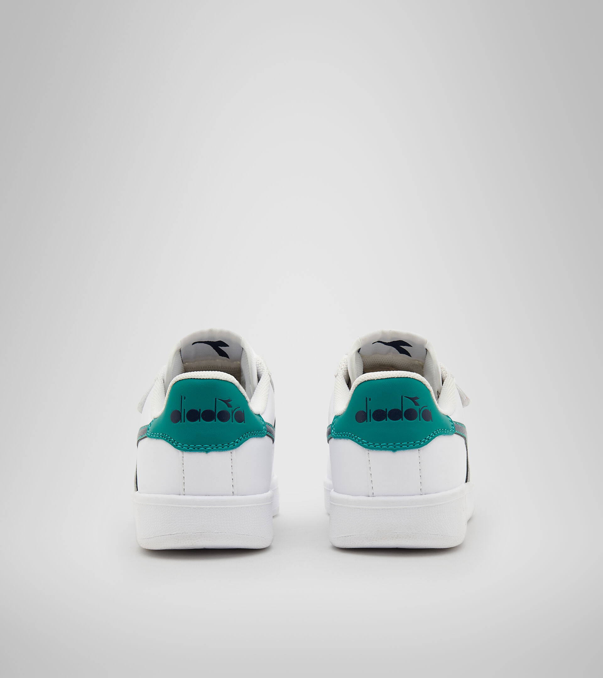 Sports shoes - Kids 4-8 years GAME P PS WHITE/GREENLAKE - Diadora