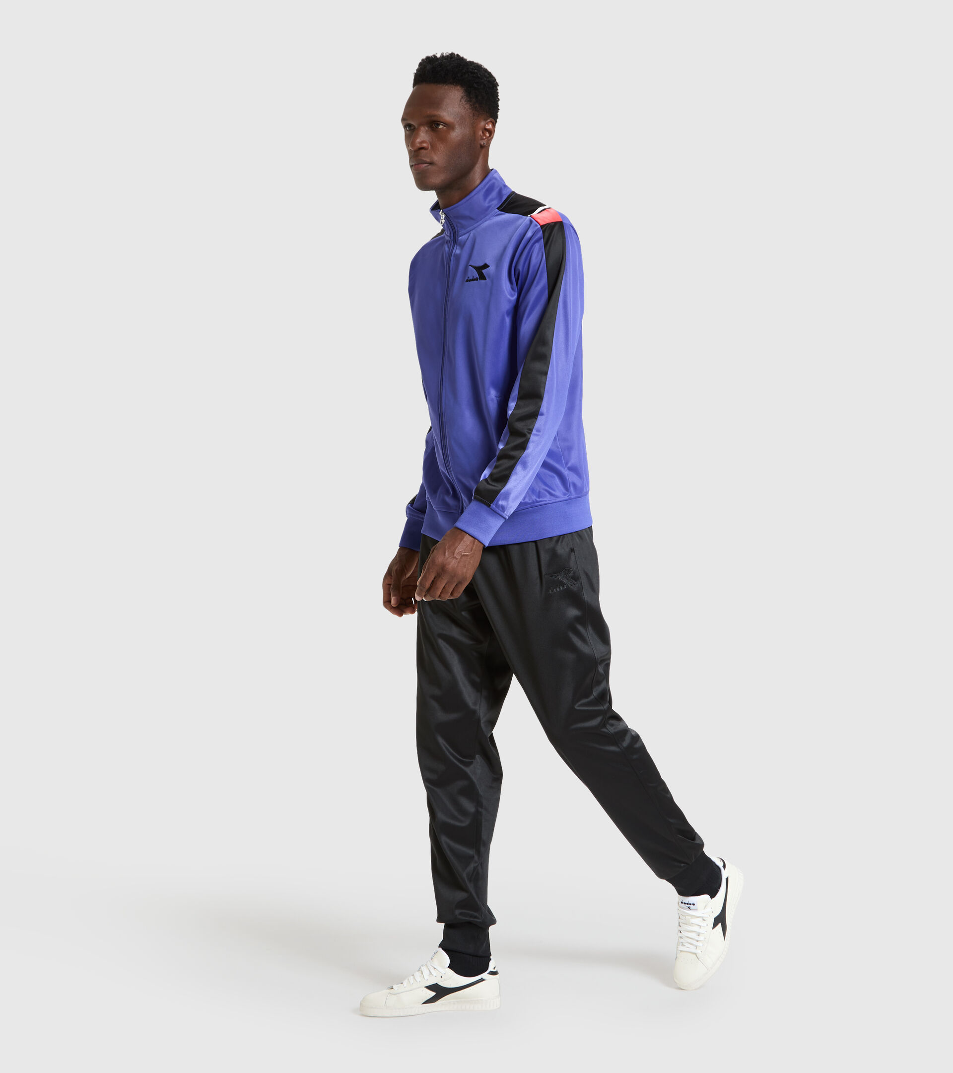 Tracksuit - Men TRACKSUIT FZ CHROMIA BLUE REGISTA - Diadora