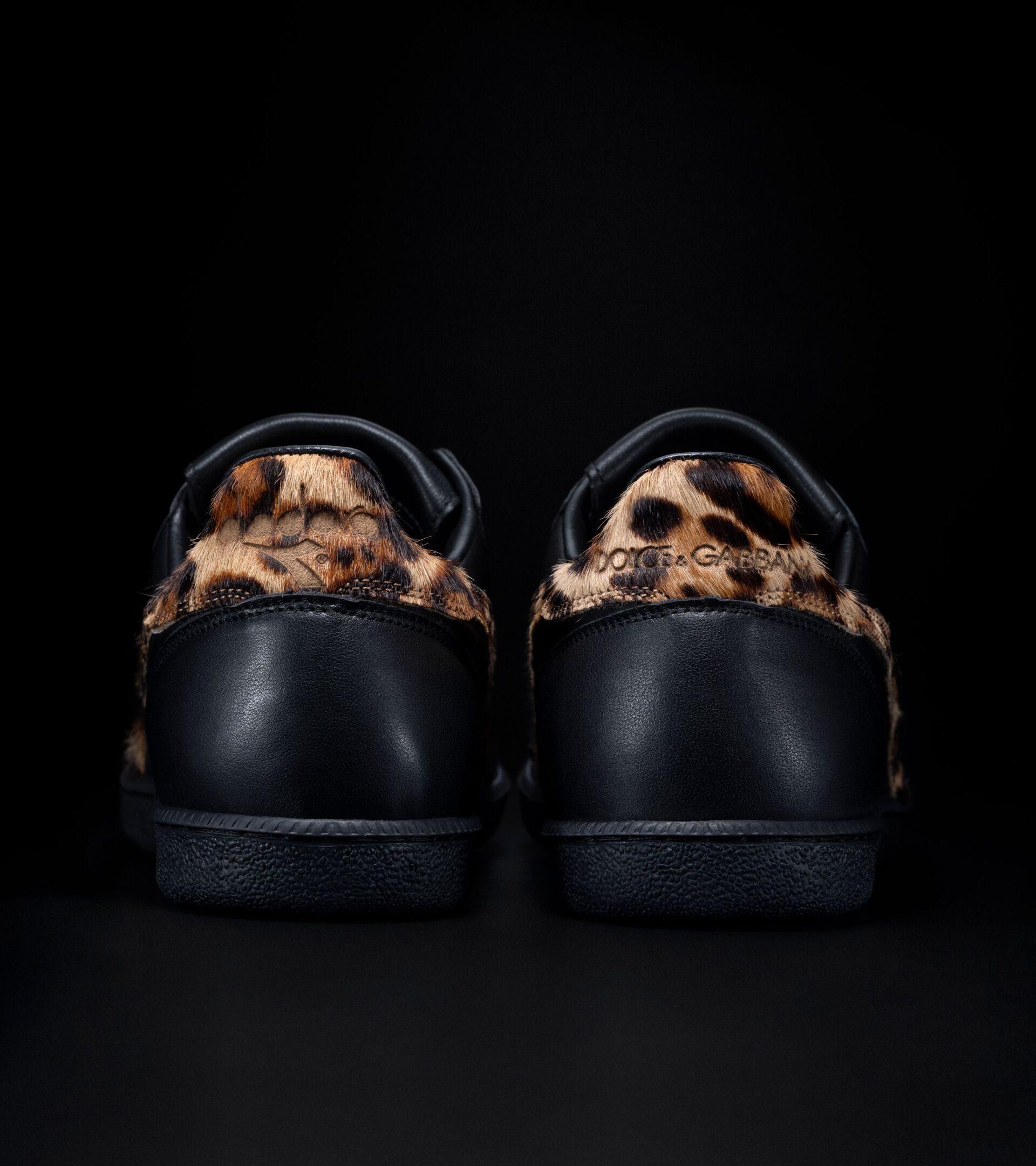 Lifestyle sneaker - Dolce&Gabbana x Diadora - Made in Italy BRASIL INDOOR DOLCE&GABBANA BLACK - Diadora