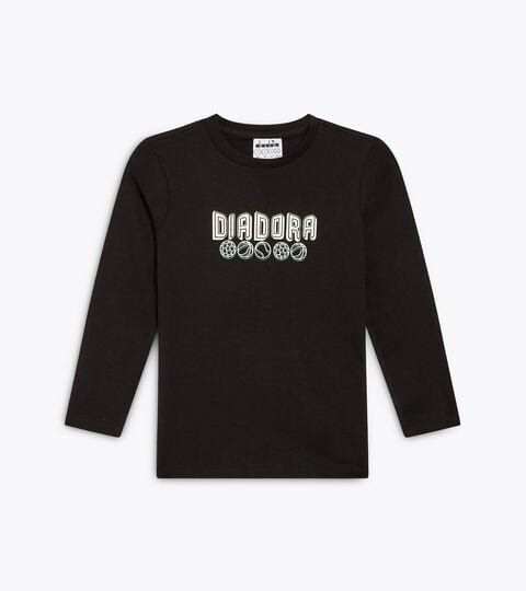 JB. T-SHIRT LS LOGO, NEGRO Camiseta de algodón de manga larga - Niños/Adolescentes
JB. T-SHIRT LS LOGO NEGRO - Diadora
