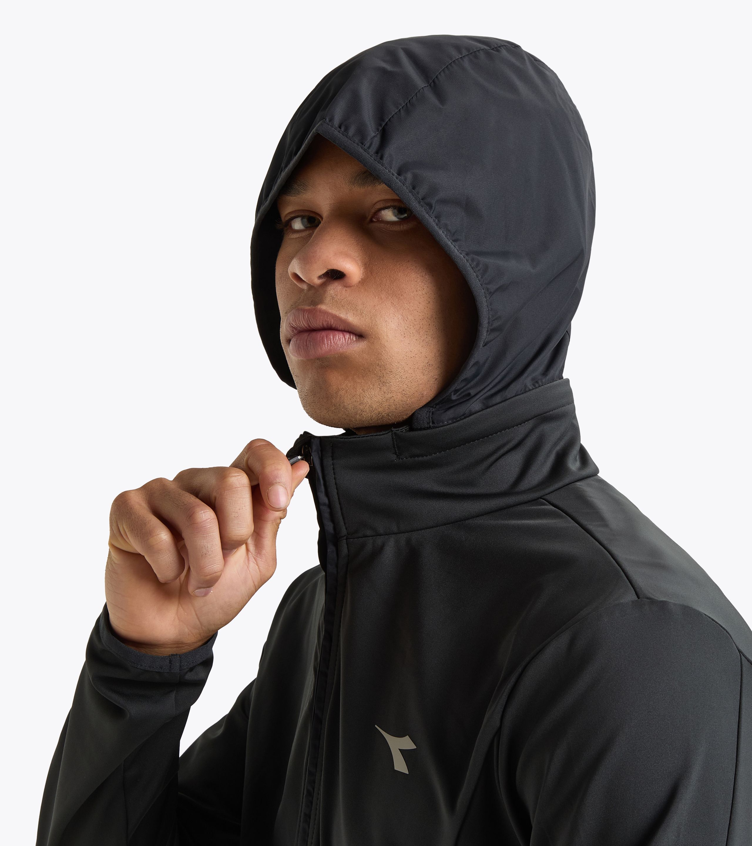 RUN JACKET WINTER PROTECTION Veste de running legere rembourree Protection hiver Homme Boutique en ligne Diadora FR