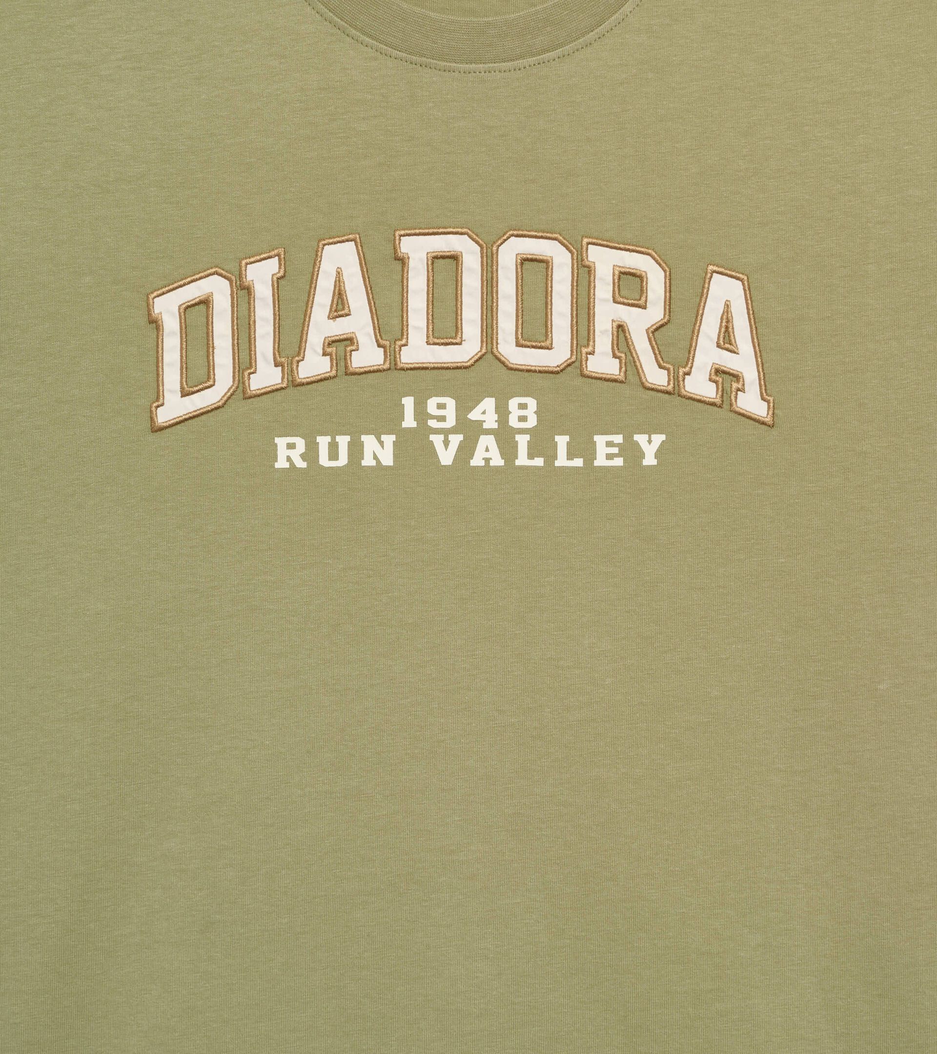 Heavy Cotton T-shirt - Run Valley - All-gender
 T-SHIRT SS RUN VALLEY SAGE GREEN - Diadora