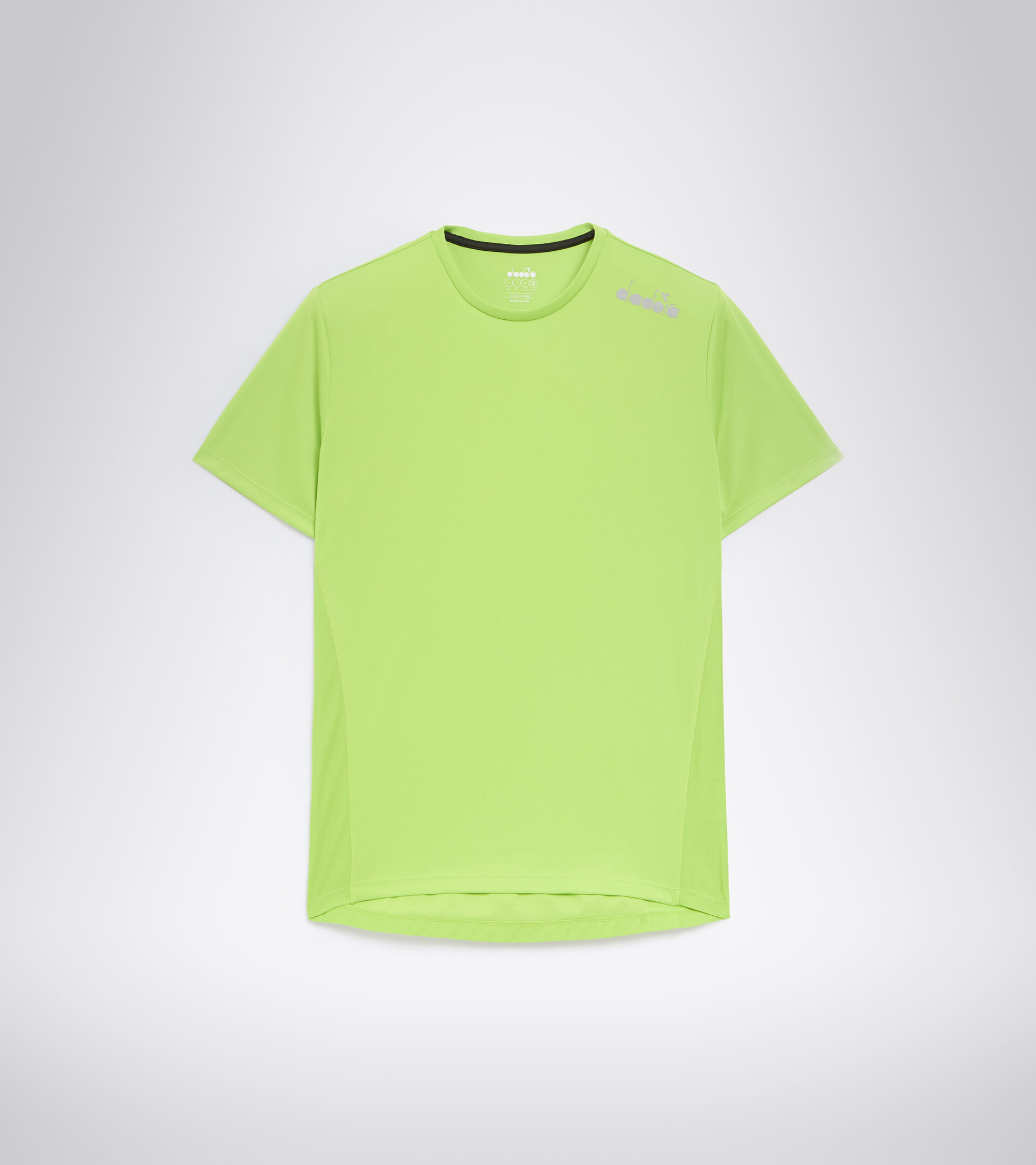Running T-shirt - Men SS CORE TEE LIME GREEN - Diadora