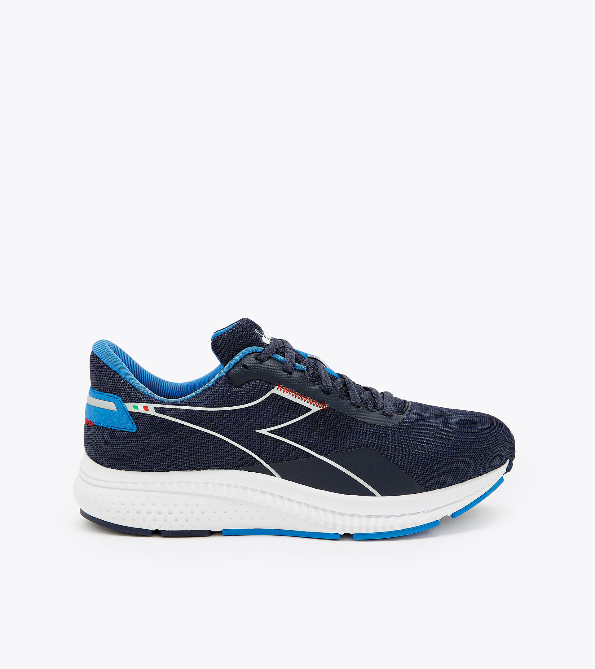 Running shoes - Men PASSO 2 BLUE CORSAIR/WHT/PALACE BLUE - Diadora