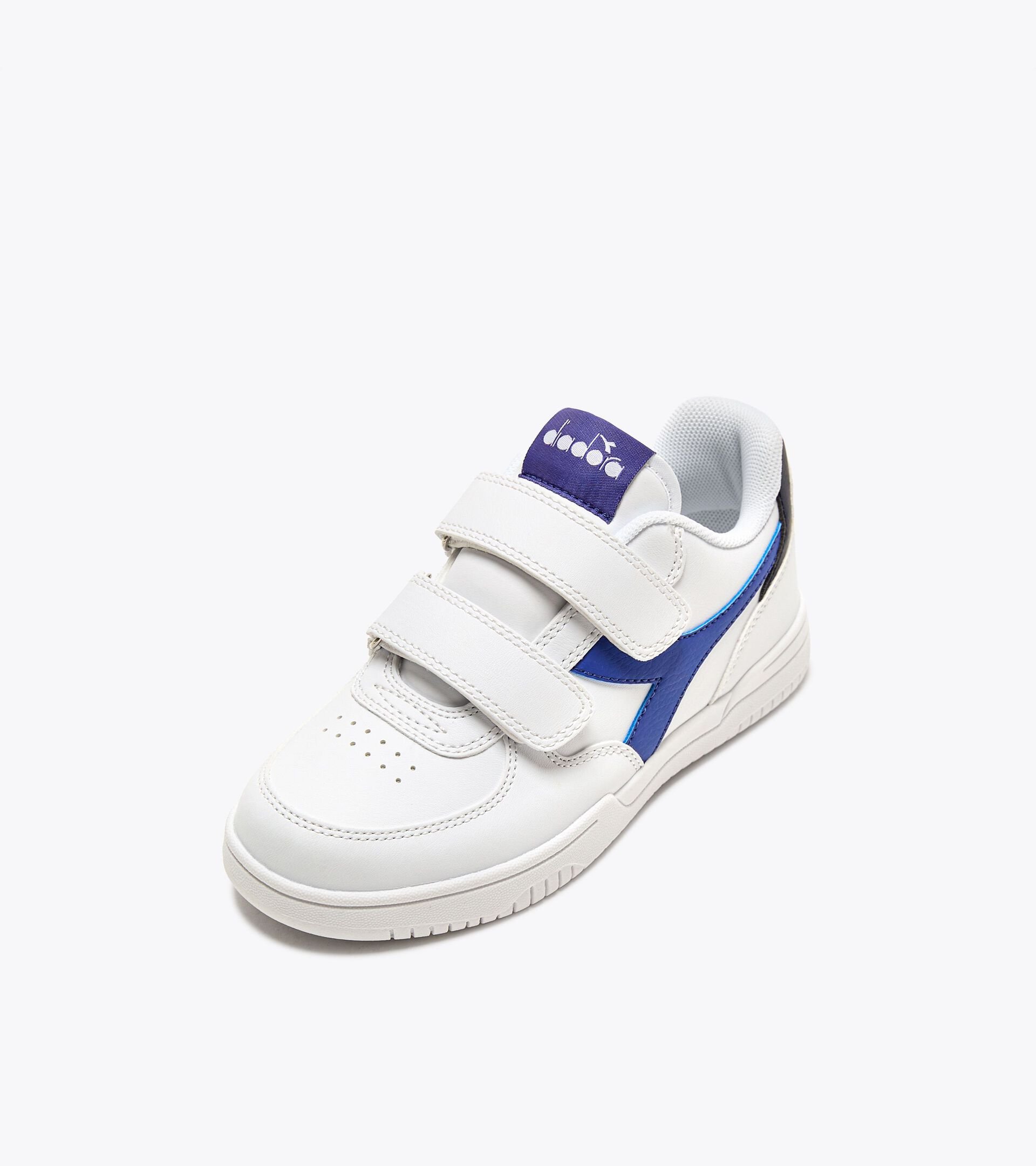 Sports shoes - Kids 4-8 years RAPTOR LOW PS WHT/SURF THE WEB/PEACOAT - Diadora