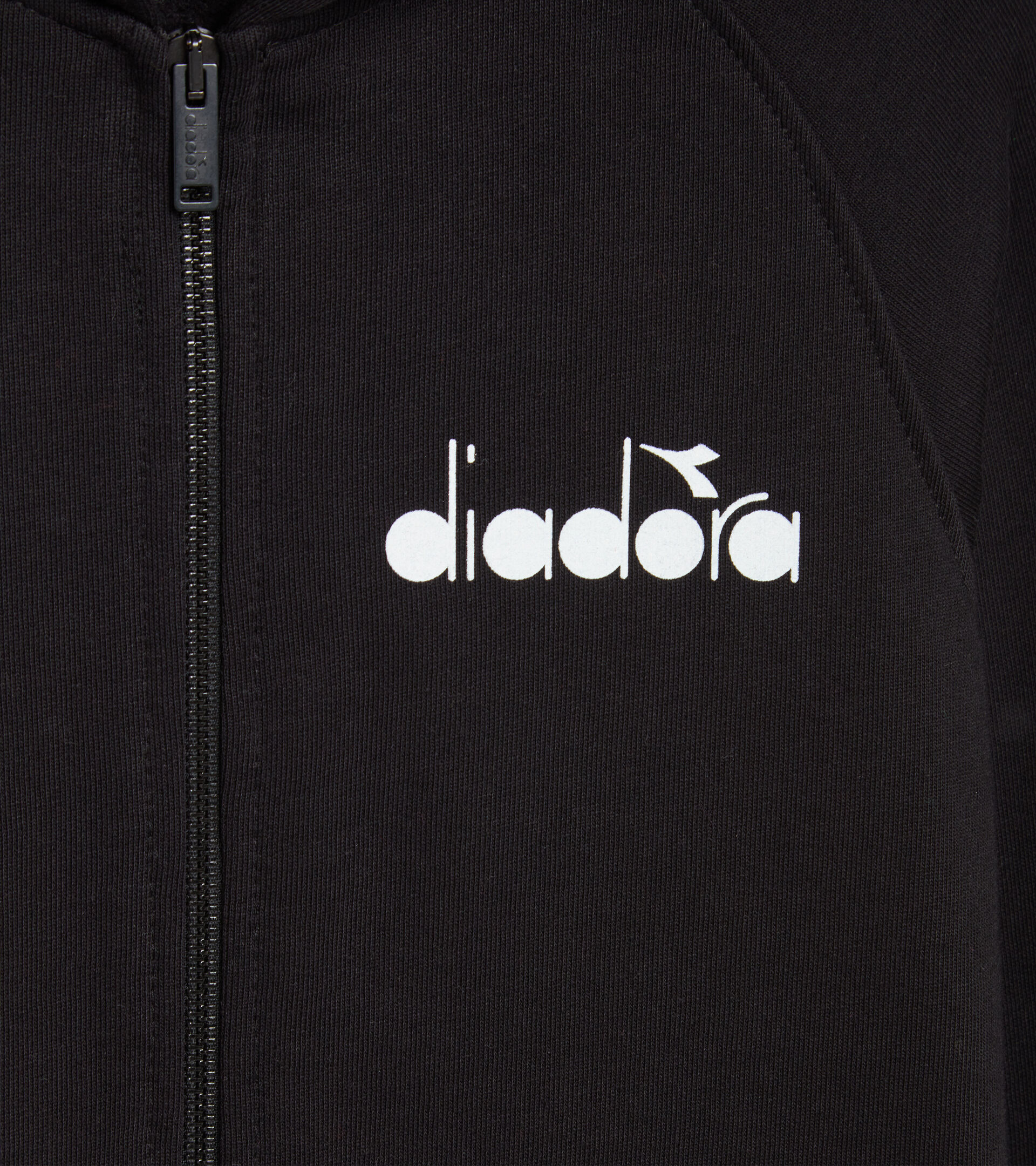 Hoodie - Boy JB.HOODIE FZ D BLACK - Diadora