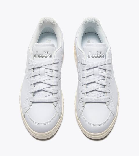 GAME STEP TUTU GS, BLANCHE Chaussures de sport - Jeunes 8-16 ans GAME STEP TUTU GS BLANCHE - Diadora