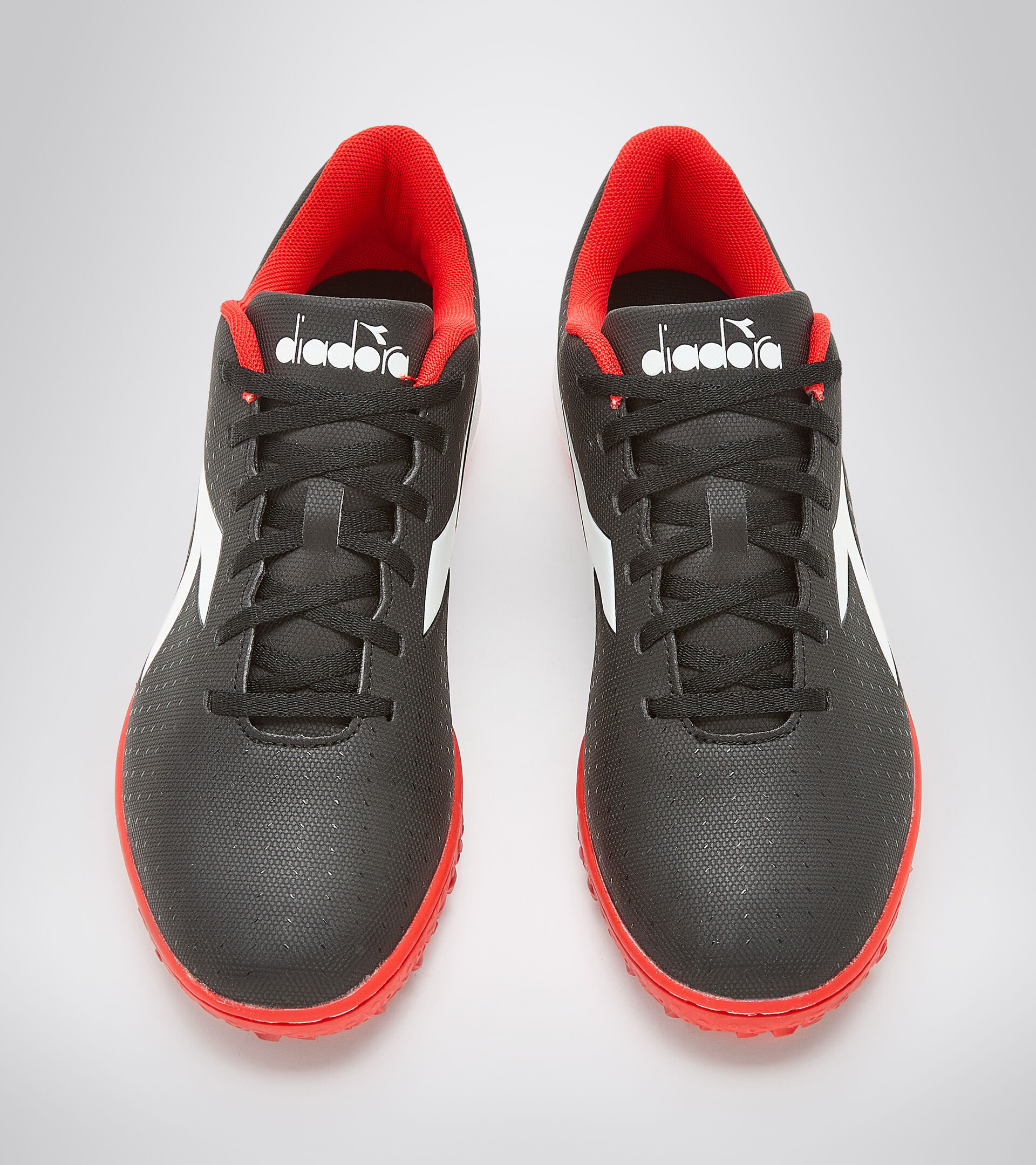 Futsal boot - Specific outsole for synthetic/hard grounds PICHICHI 5 TFR BLACK/WHITE/MILANO RED - Diadora