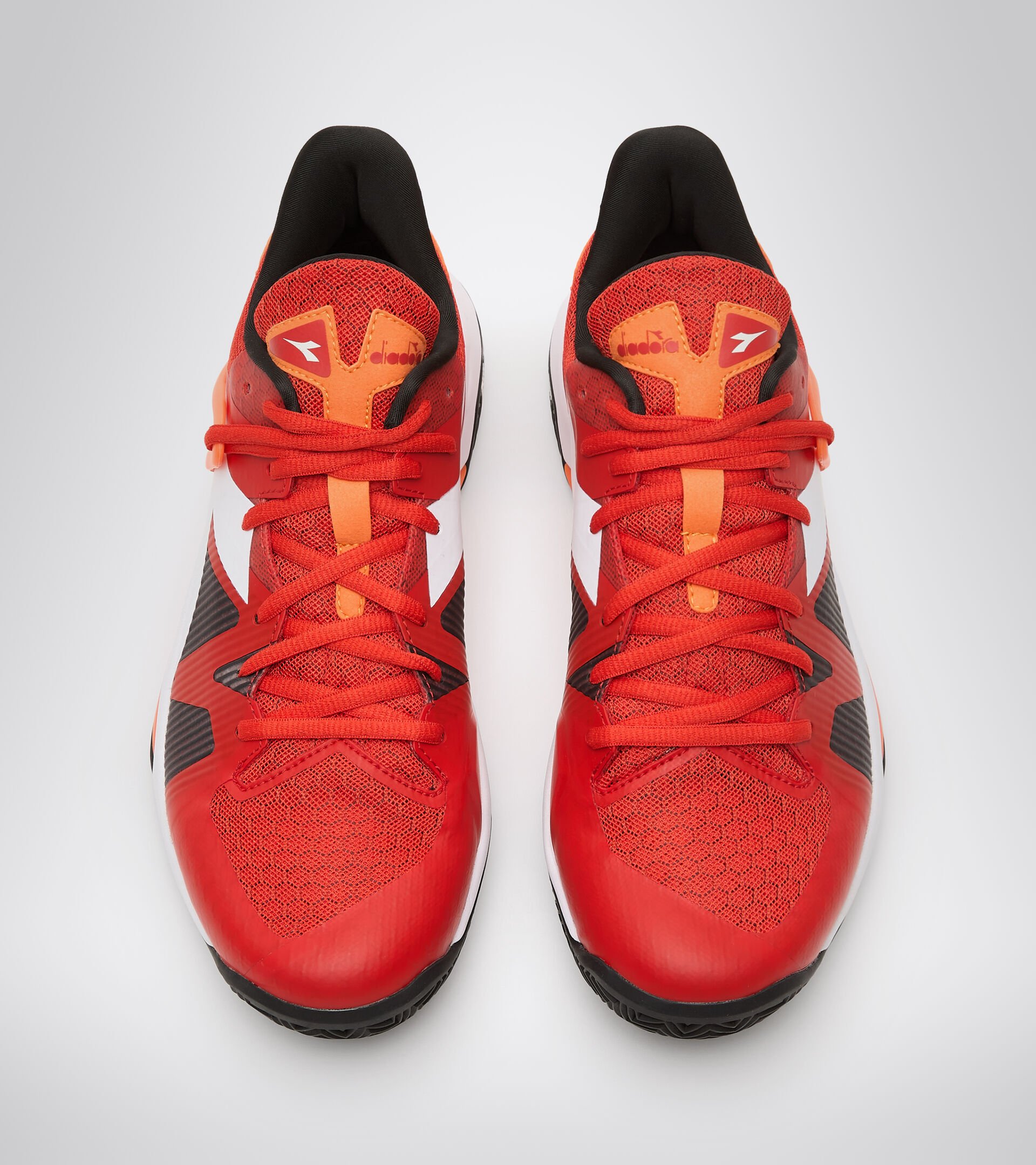 Tennis shoes - Men B.ICON CLAY FIERY RED/WHITE/BLACK - Diadora