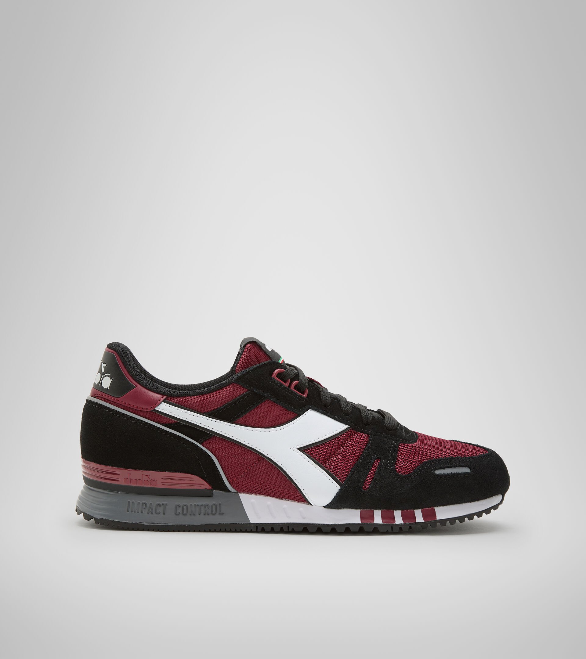 Sports shoe - Men TITAN RHUBARB/BLACK - Diadora