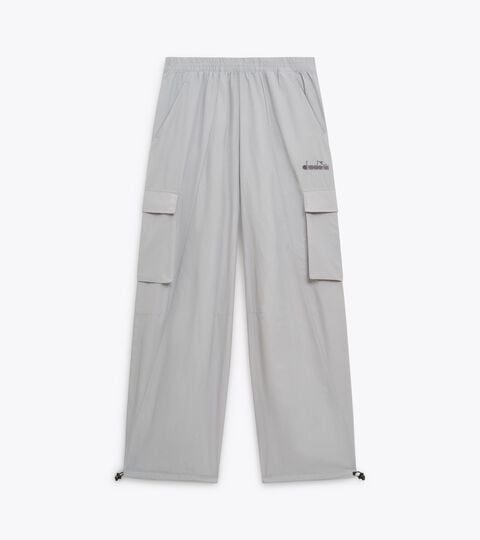 Ripstop nylon track pants - Women&rsquo;s
 L. TRACK PANTS LOGO GREEN GRAY - Diadora