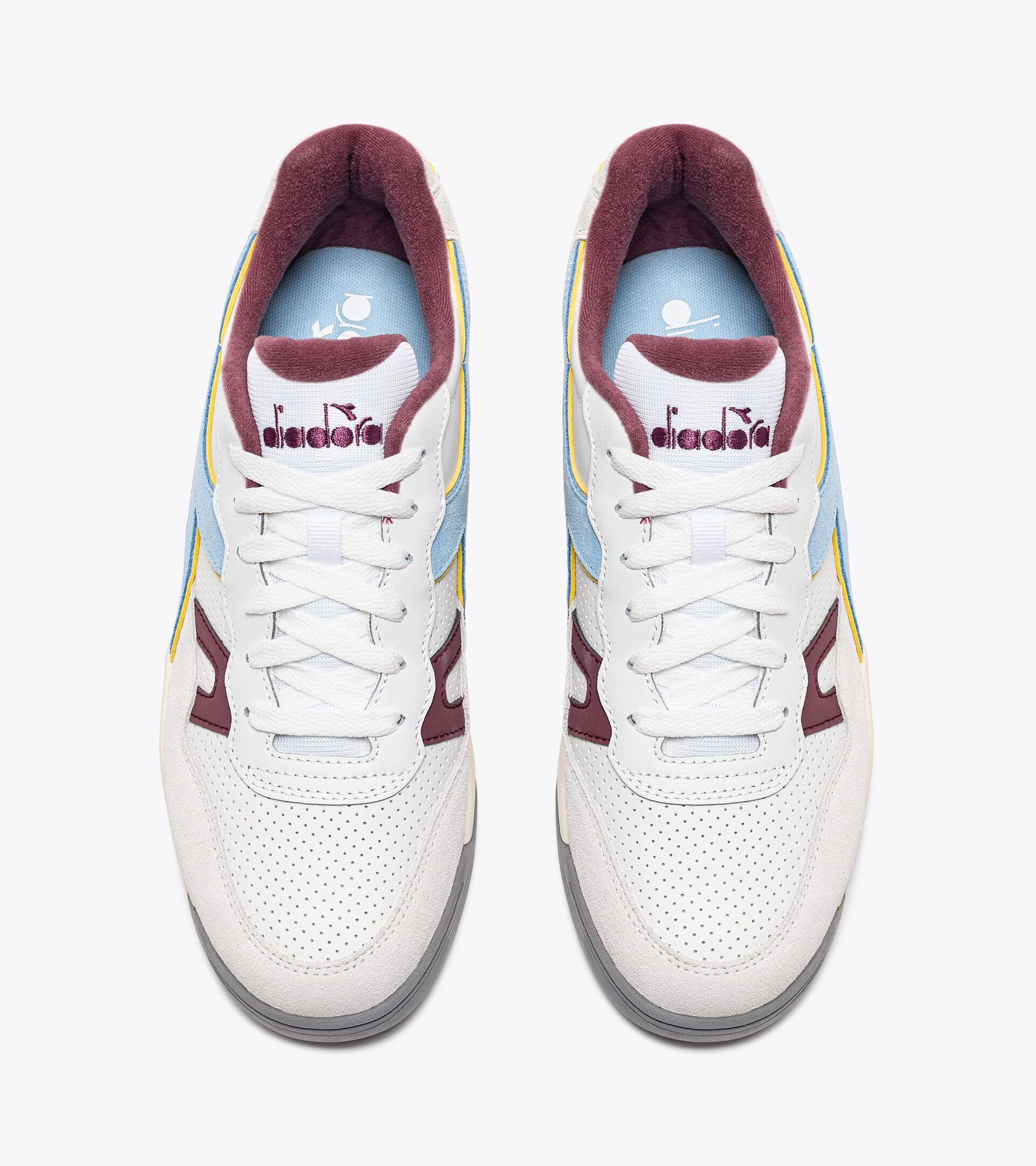 Sporty sneakers - All-Gender WINNER SL SUPER WHITE/DREAM BLUE - Diadora