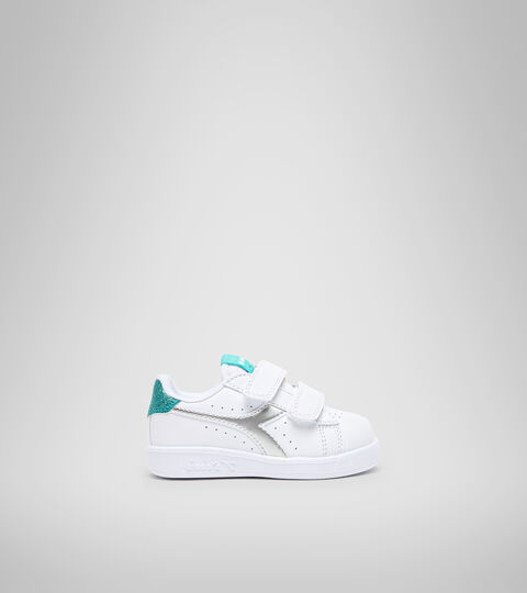 Zapatilla deportiva - Niños pequeños 1-4 años GAME P TD GIRL BLANCO/AZUL TURQUESA - Diadora