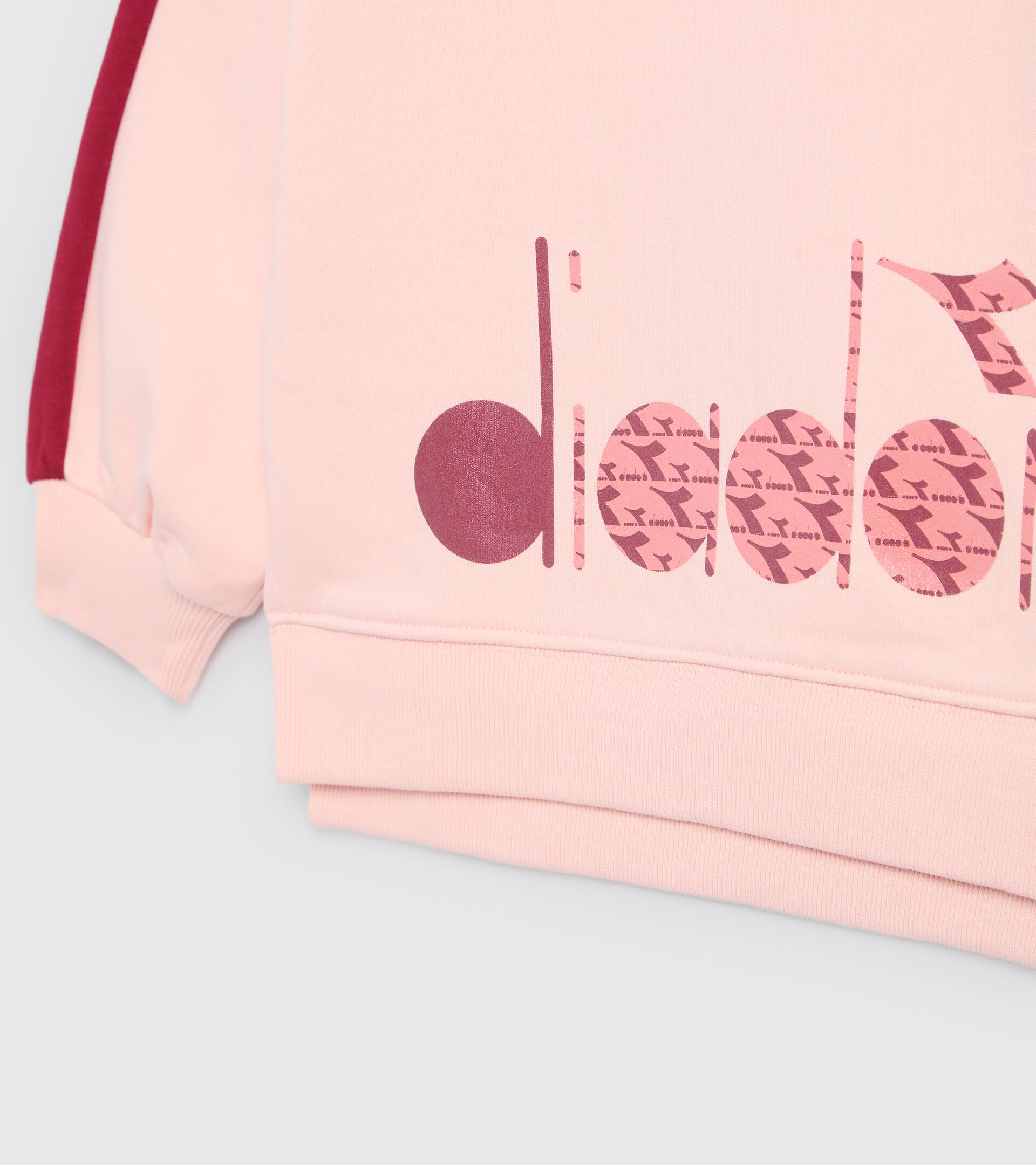 Crew-neck sweatshirt - Kids JG.SWEATSHIRT CREW TWINKLE VEILED PINK - Diadora
