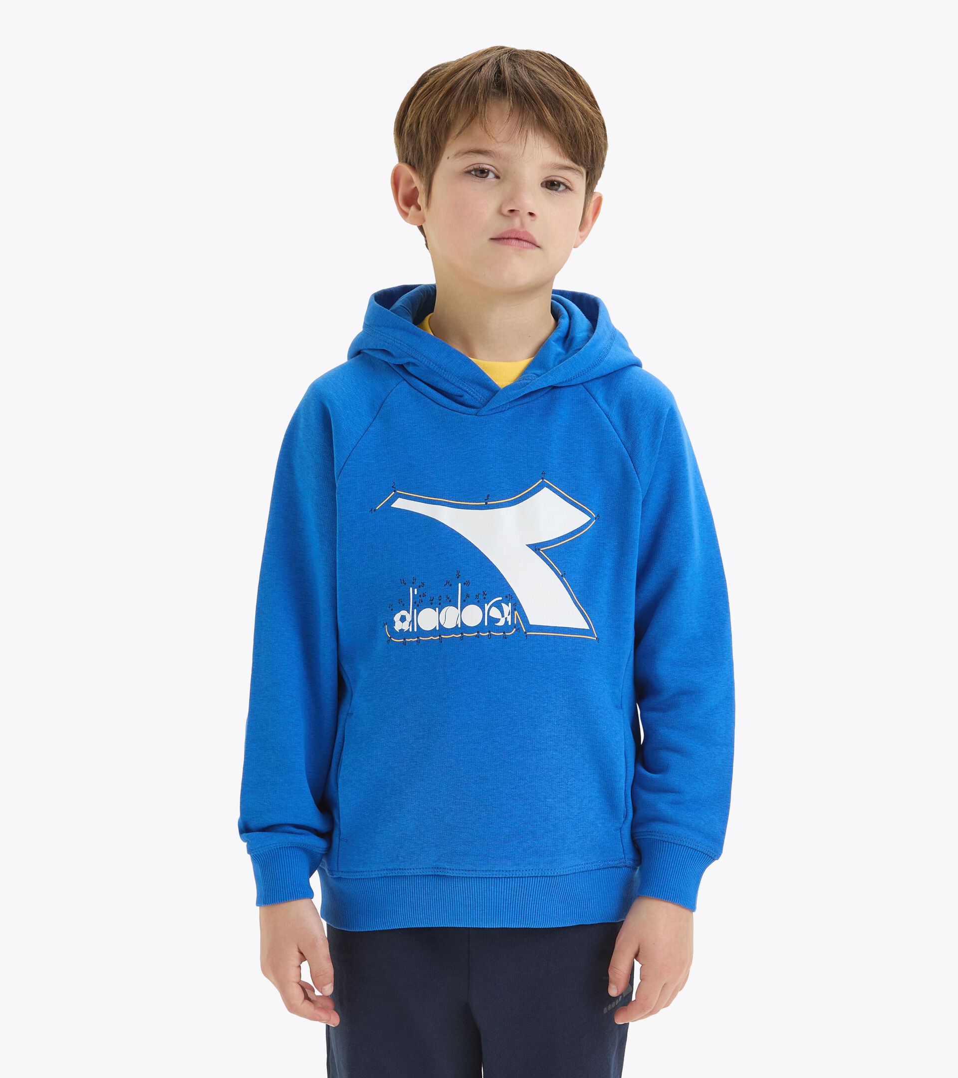 Felpa con cappuccio - Ragazzo
 JB. HOODIE RIDDLE BLU PRINCIPESSA - Diadora