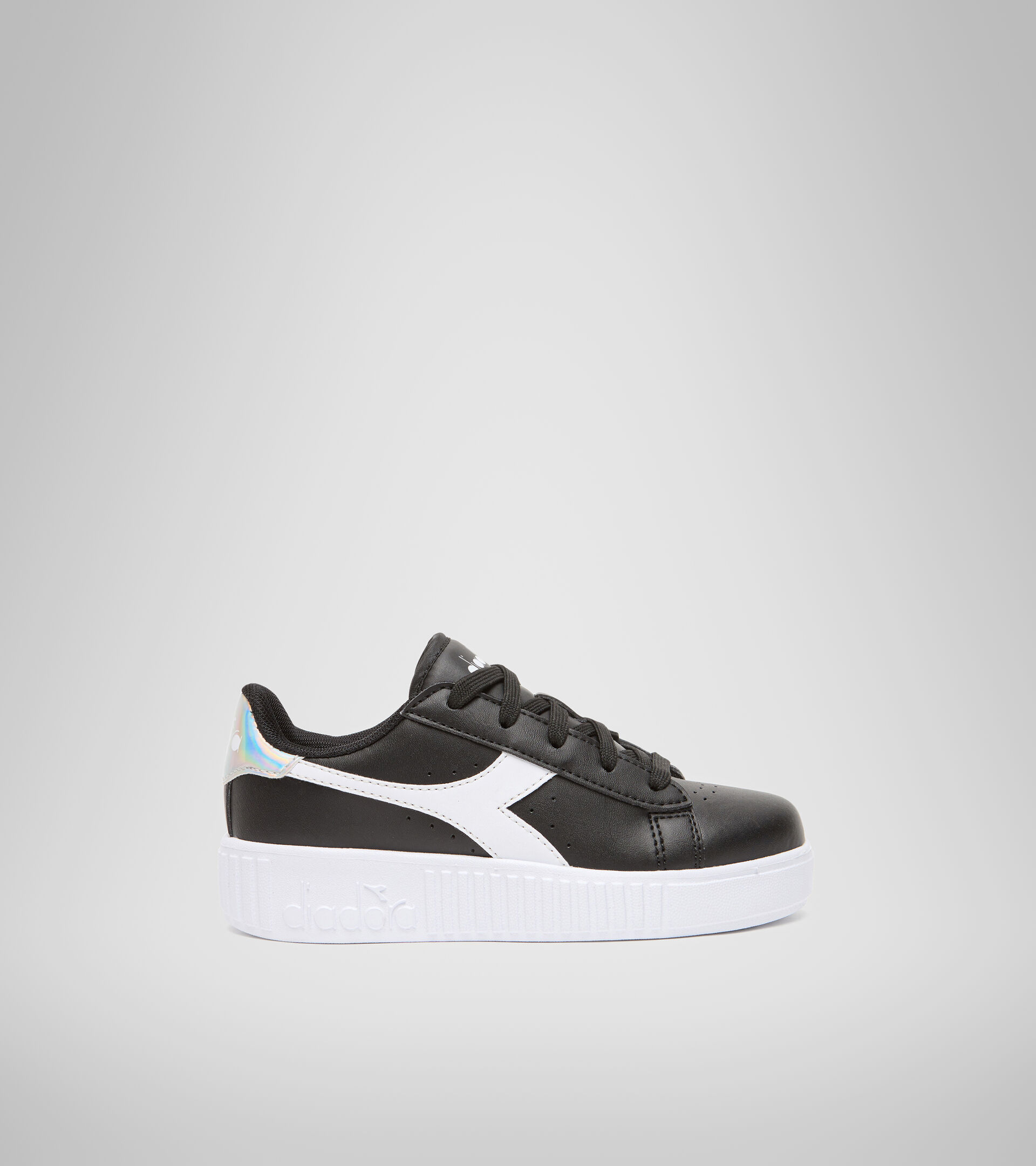 Chaussures de sport - Enfants 4-8 ans GAME STEP PS NOIR/BLANC - Diadora