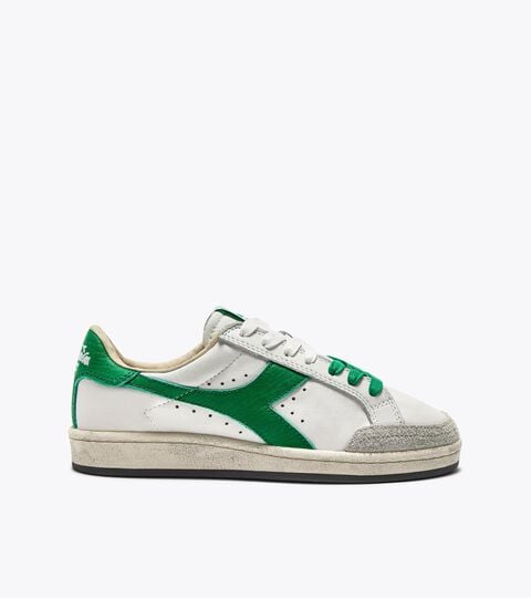 Heritage sneaker made from leather - All-gender PRESTIGE USED WHITE/PEAS CREAM - Diadora