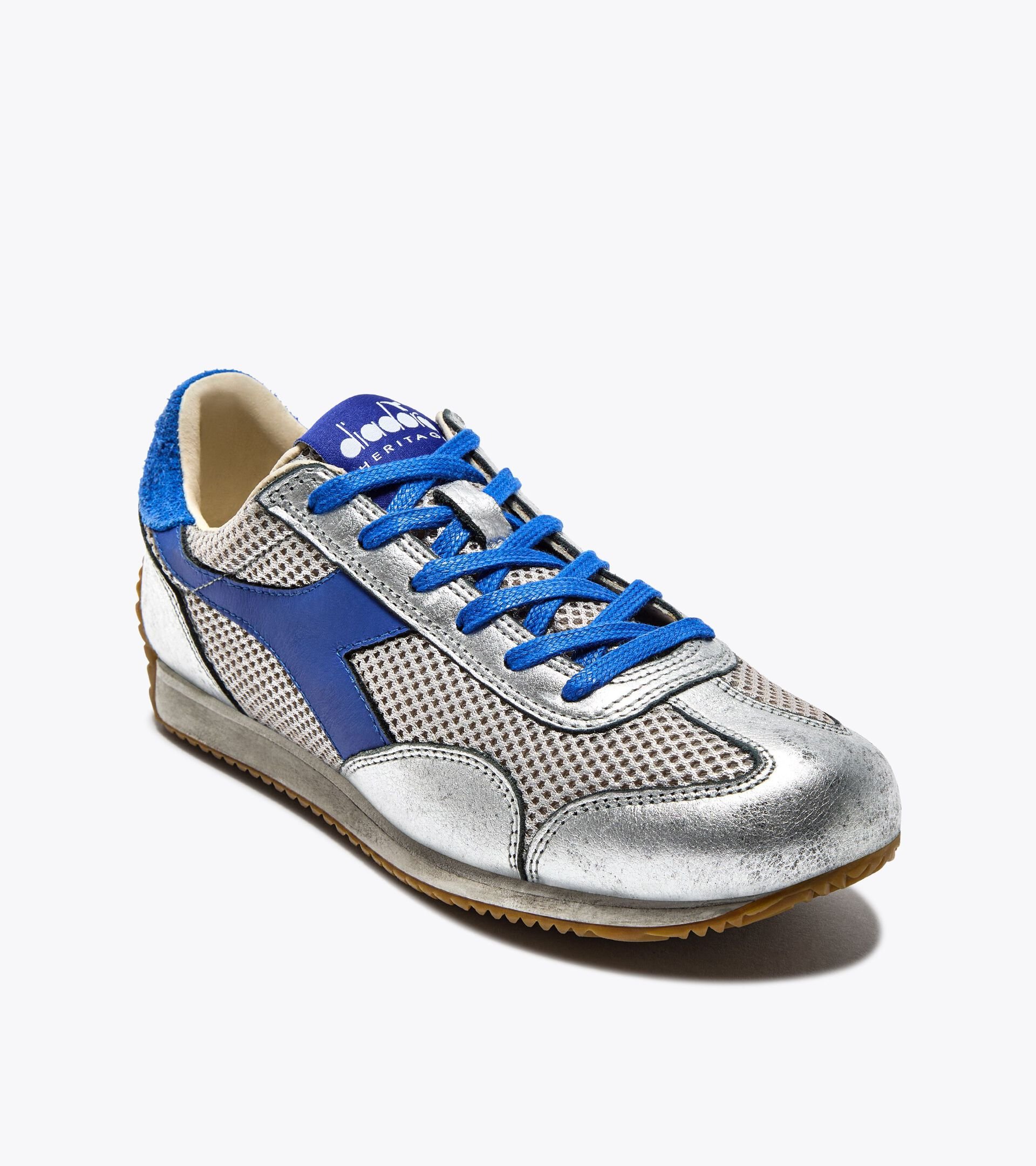 Heritage leather sneaker - All-Gender EQUIPE STELLAR SW WHITE/IMPERIAL BLUE - Diadora