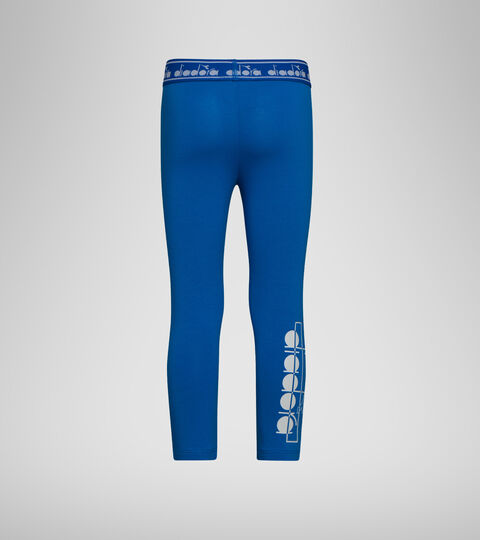JG. LEGGINGS LOGO MANIA, MICRO BLUE Leggings - Girls JG. LEGGINGS LOGO MANIA MICRO BLUE - Diadora