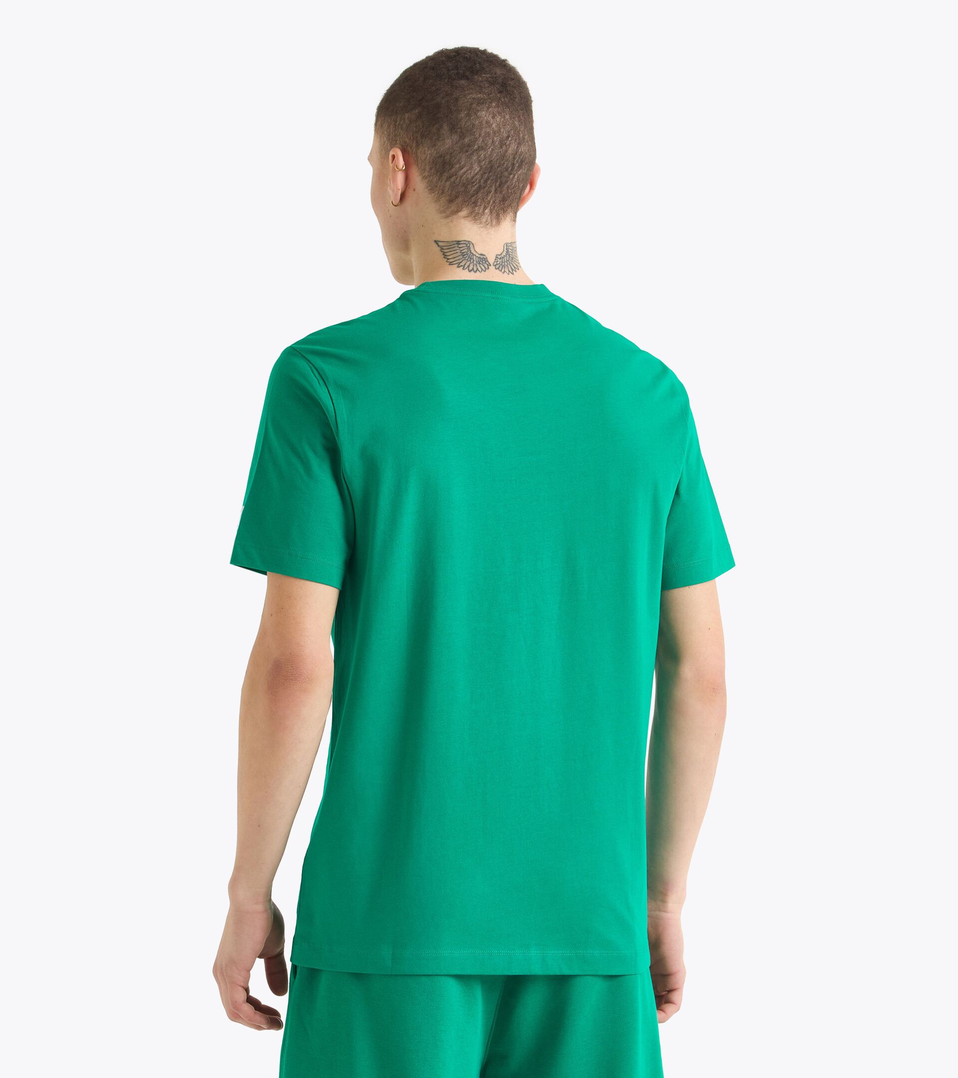 Camiseta - Para todos los géneros T-SHIRT SS ATHL. LOGO VERDE 562 C - Diadora