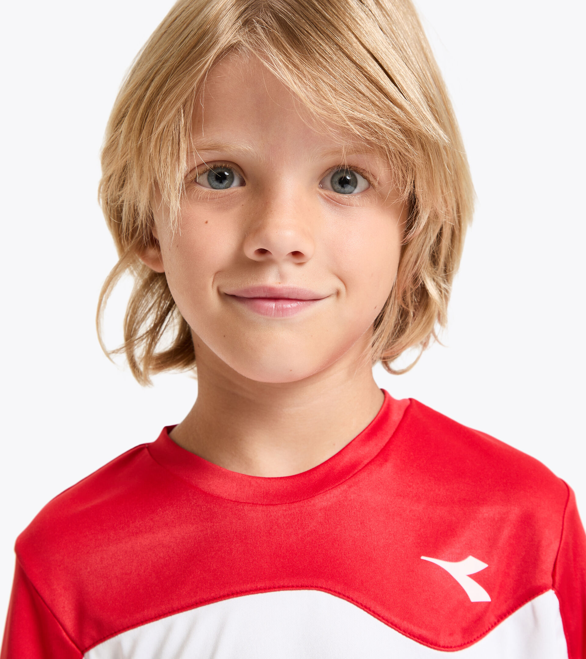 Camiseta de tenis - Junior J. T-SHIRT TEAM ROJO TOMATE - Diadora