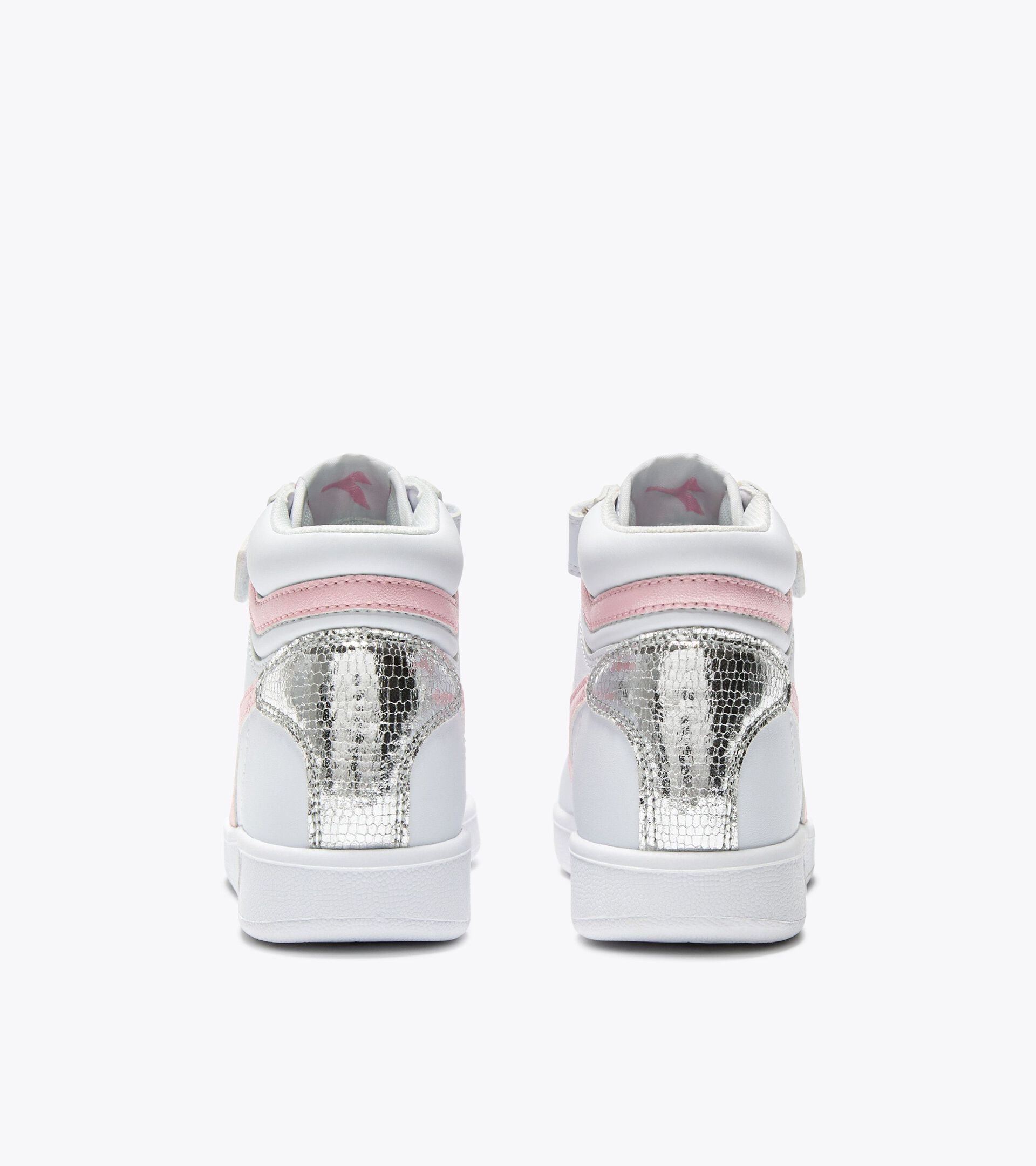 Sports shoes - Kids 4-8 years GAME P HIGH BALLET PS WHITE/PINK LADY - Diadora