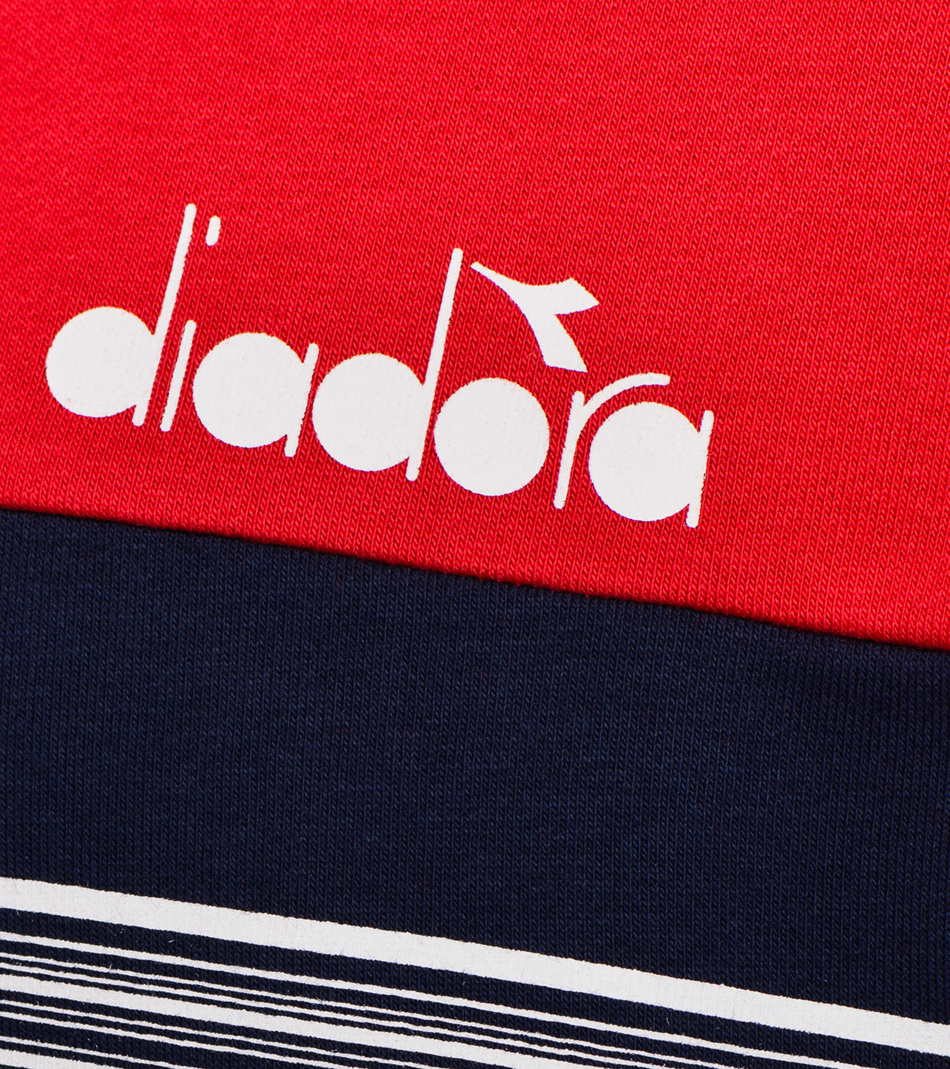Hooded sweatshirt - Men HOODIE SWEAT BLKBAR TANGO RED - Diadora