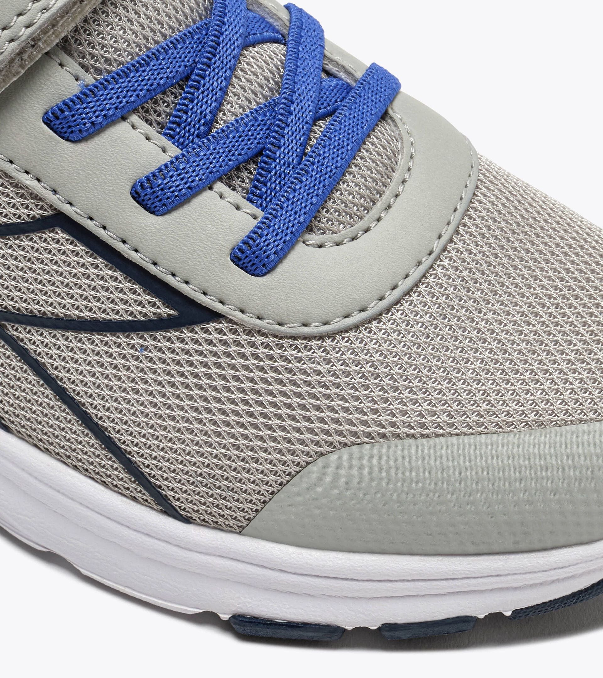 Chaussure de course junior - Tous genres FALCON 6 JR V ARGENTO DD/AZZURRO SCURO - Diadora