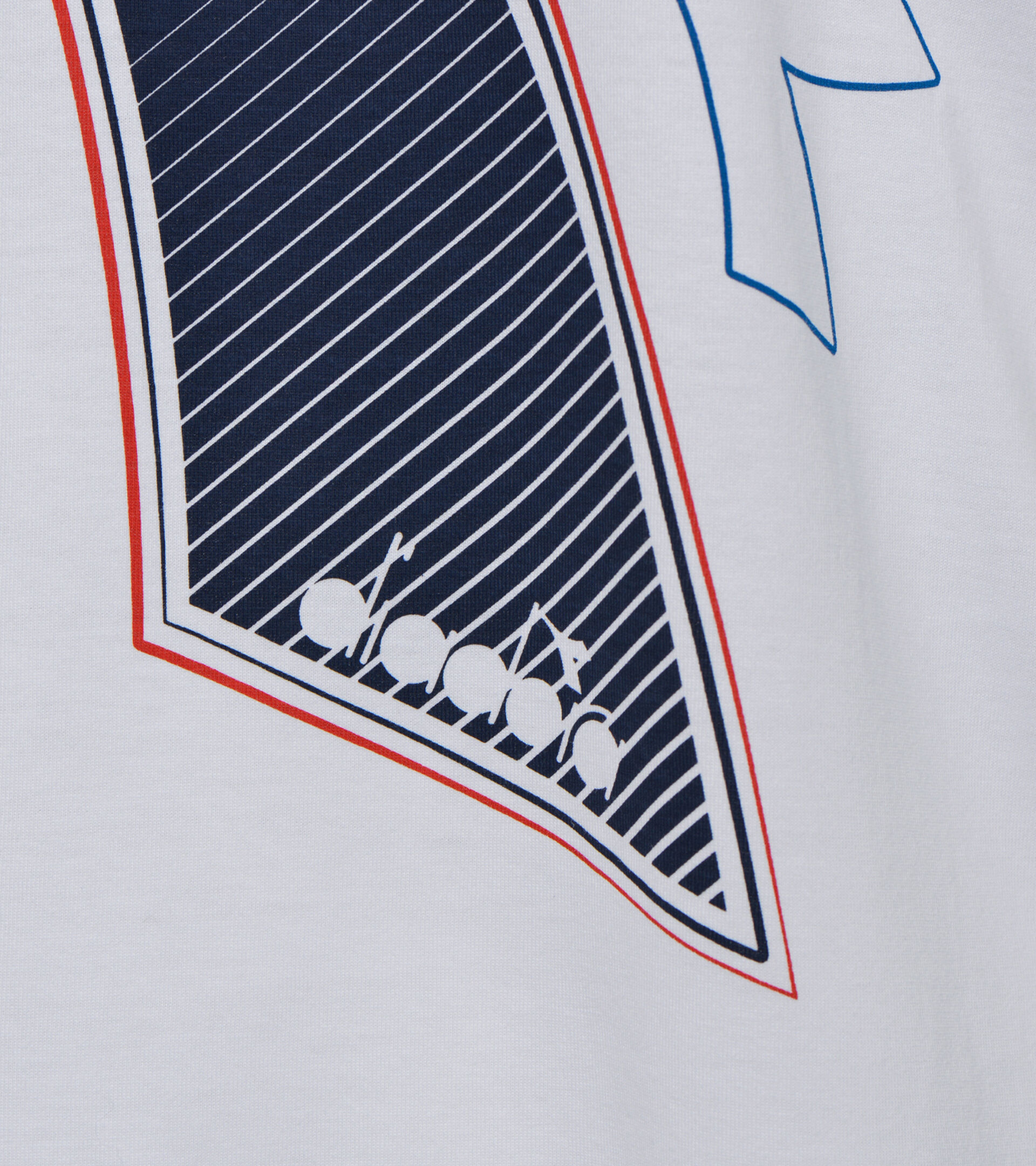Apparel Sport UOMO T-SHIRT SS FREGIO CLUB OPTICAL WHITE Diadora