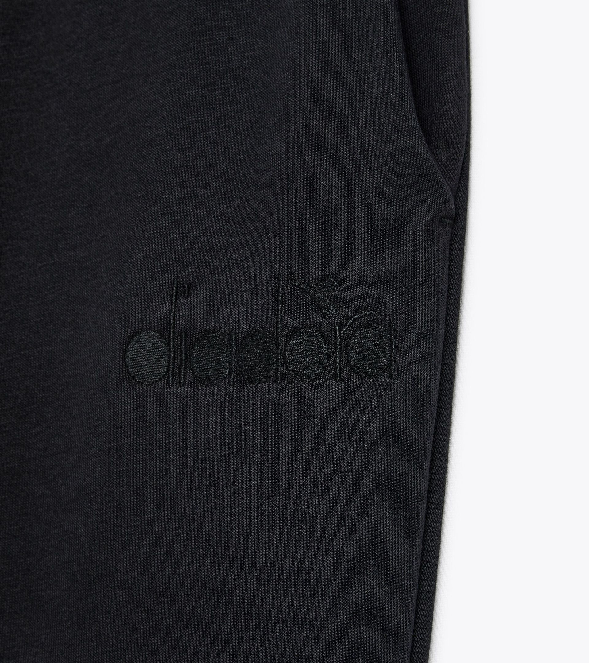 Jogger pants - Gender Neutral PANT ATHL. LOGO BLACK - Diadora