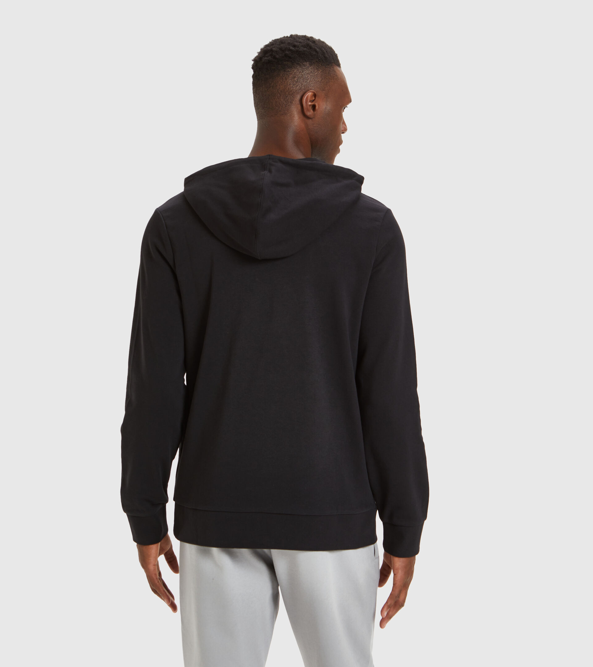Apparel Sport UOMO HOODIE BIG LOGO BLACK Diadora