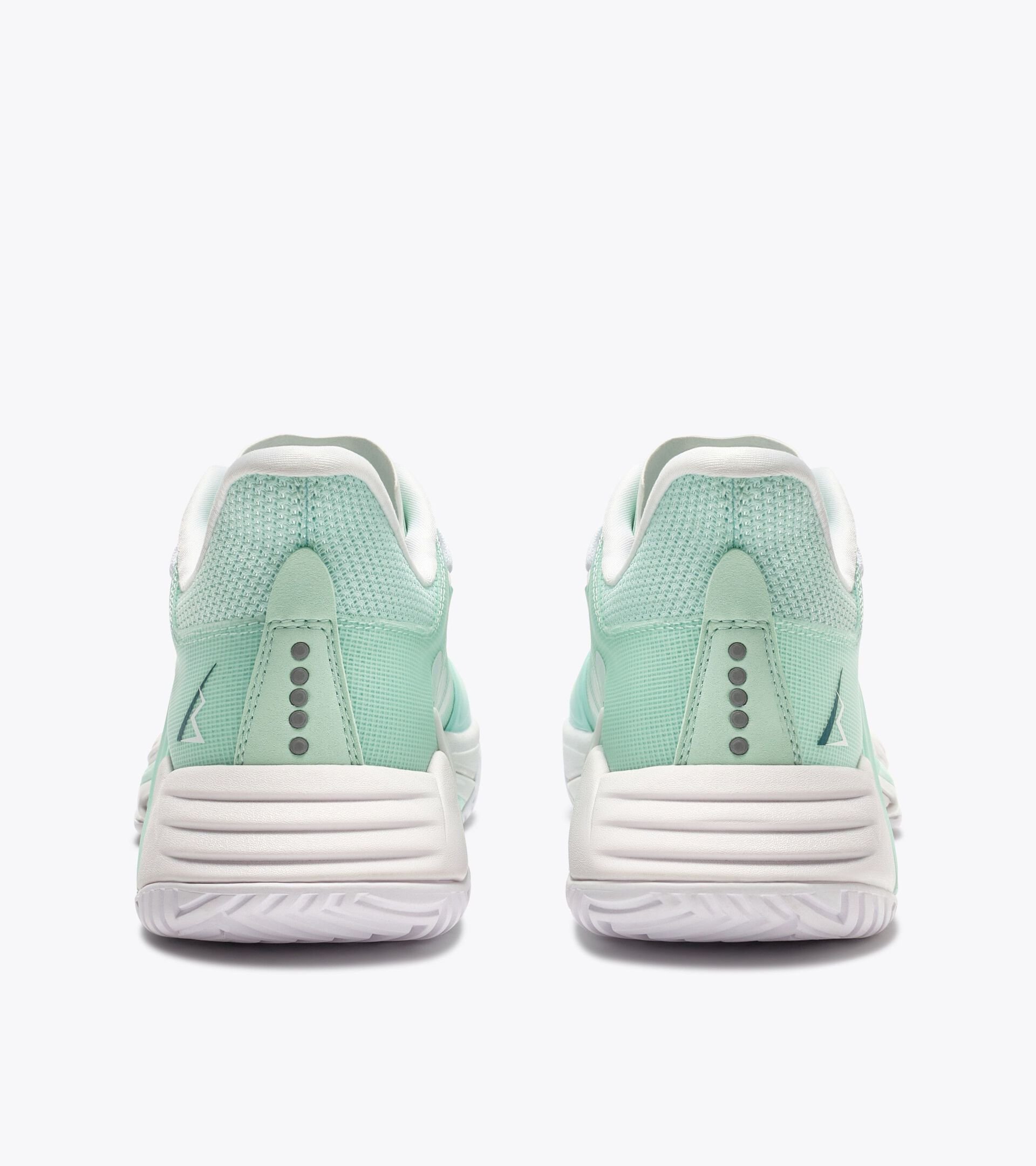 Zapatilla de tenis para superficies duras o de tierra batida - Estabilidad y control - Mujer B.ICON 3 W AG VERDE BAIA/BIANCO - Diadora