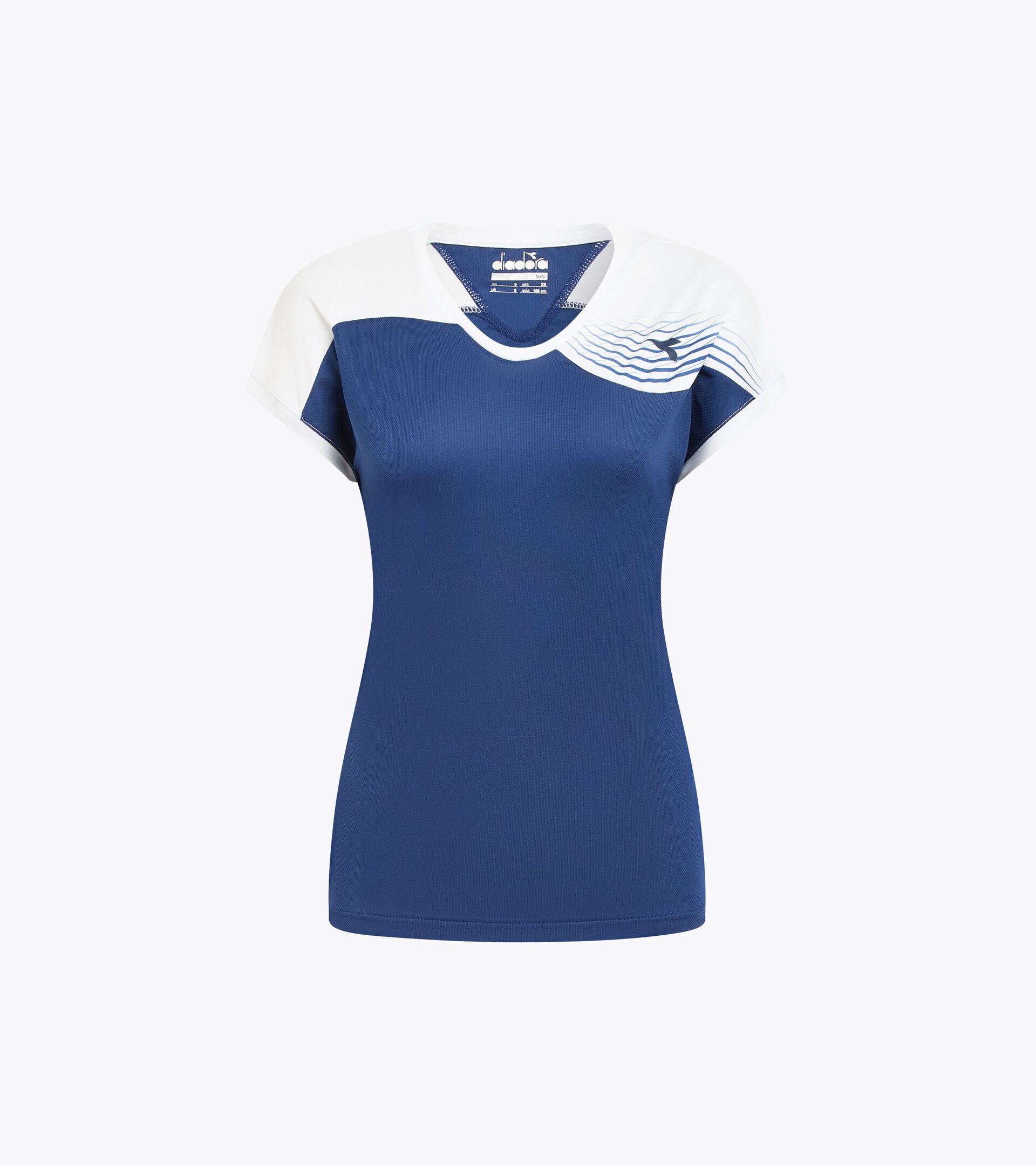 Tennis T-shirt - Women L. T-SHIRT COURT SALTIRE NAVY - Diadora
