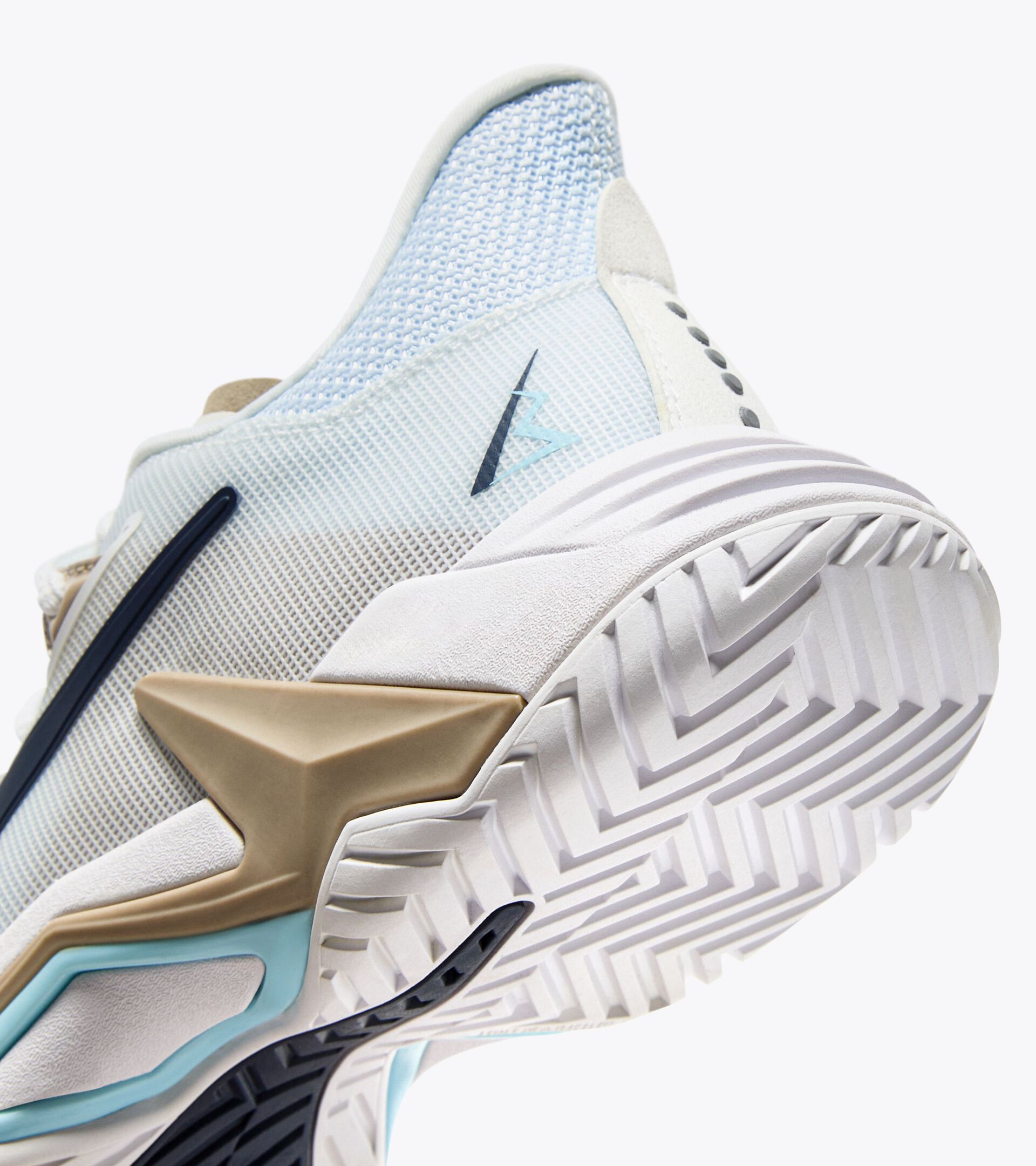 Tennis shoe for hard surfaces and clay courts - Stability - Women’s
 B.ICON 3 W AG WHITE/BLUE CORSAIR - Diadora