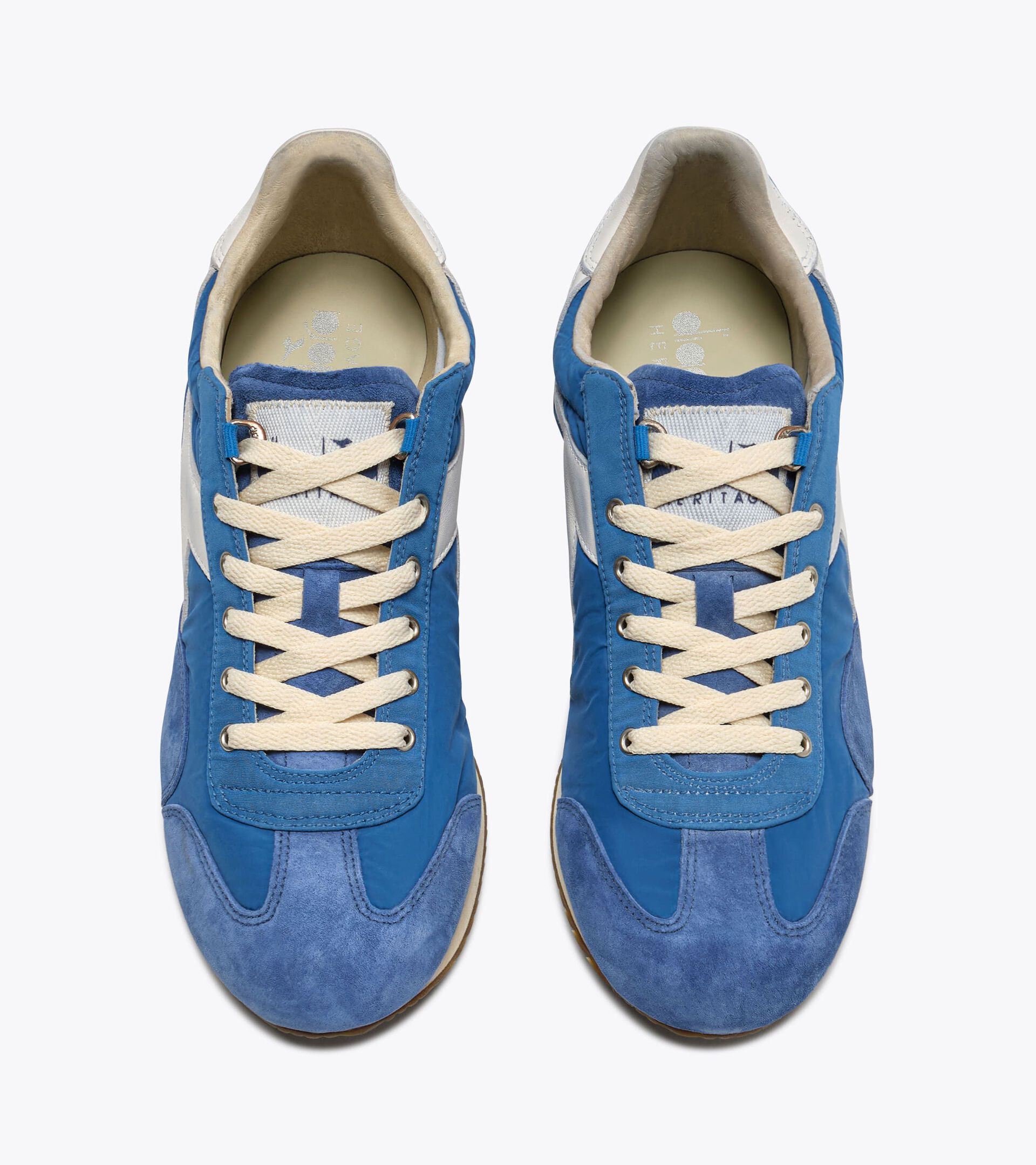 Heritage-Sneaker aus Veloursleder - Alle Geschlechter EQUIPE VELA SW SCHNORCHEL BLAU - Diadora