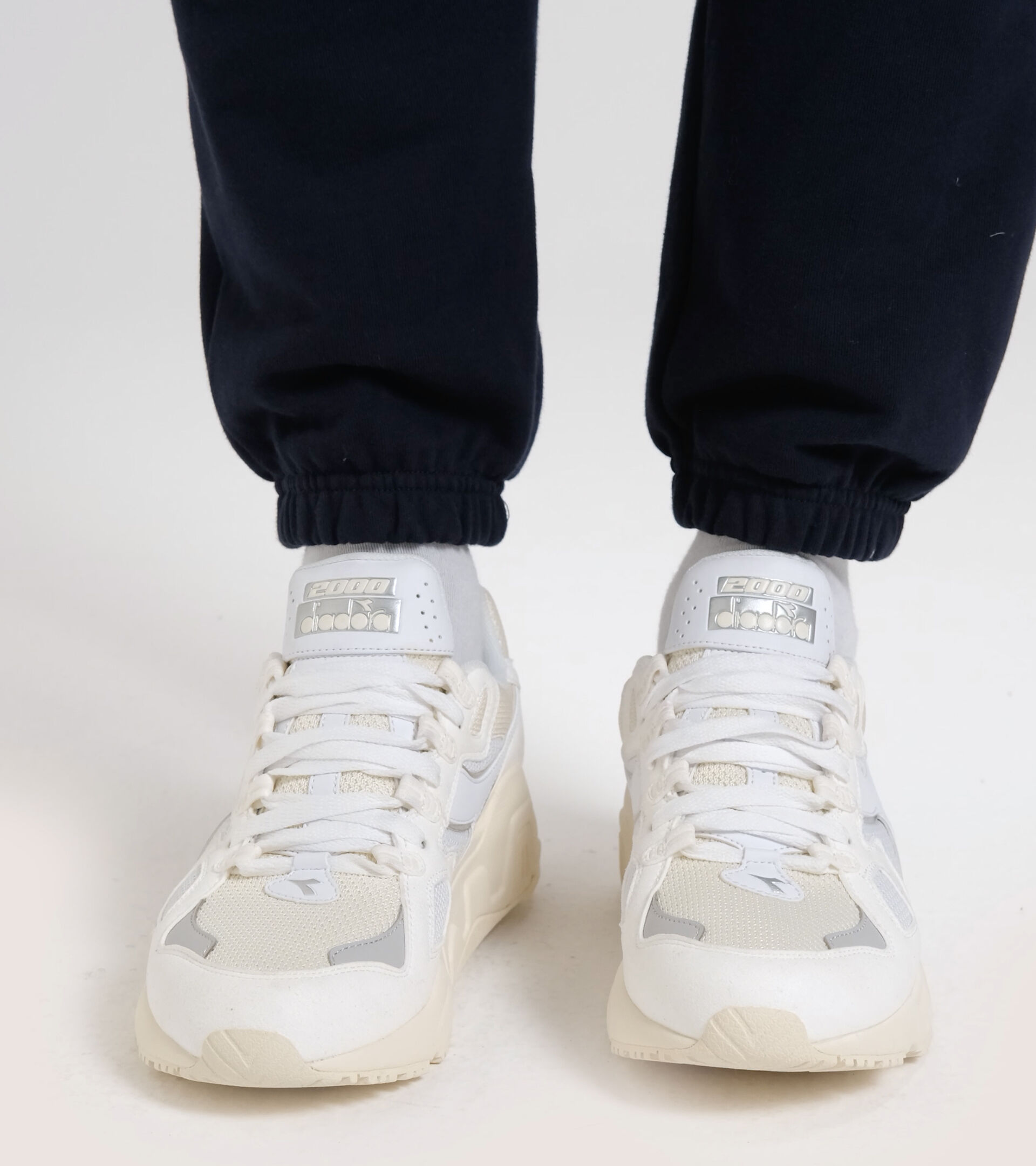 Sports shoe - Men MYTHOS SUEDE WHITE/WHITE/WHISPER WHITE - Diadora