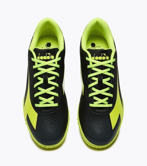 Synthetic pitch five-a-side football boots - Men&rsquo;s PICHICHI 9 TF BLACK/FLUO YELLOW DIADORA - Diadora
