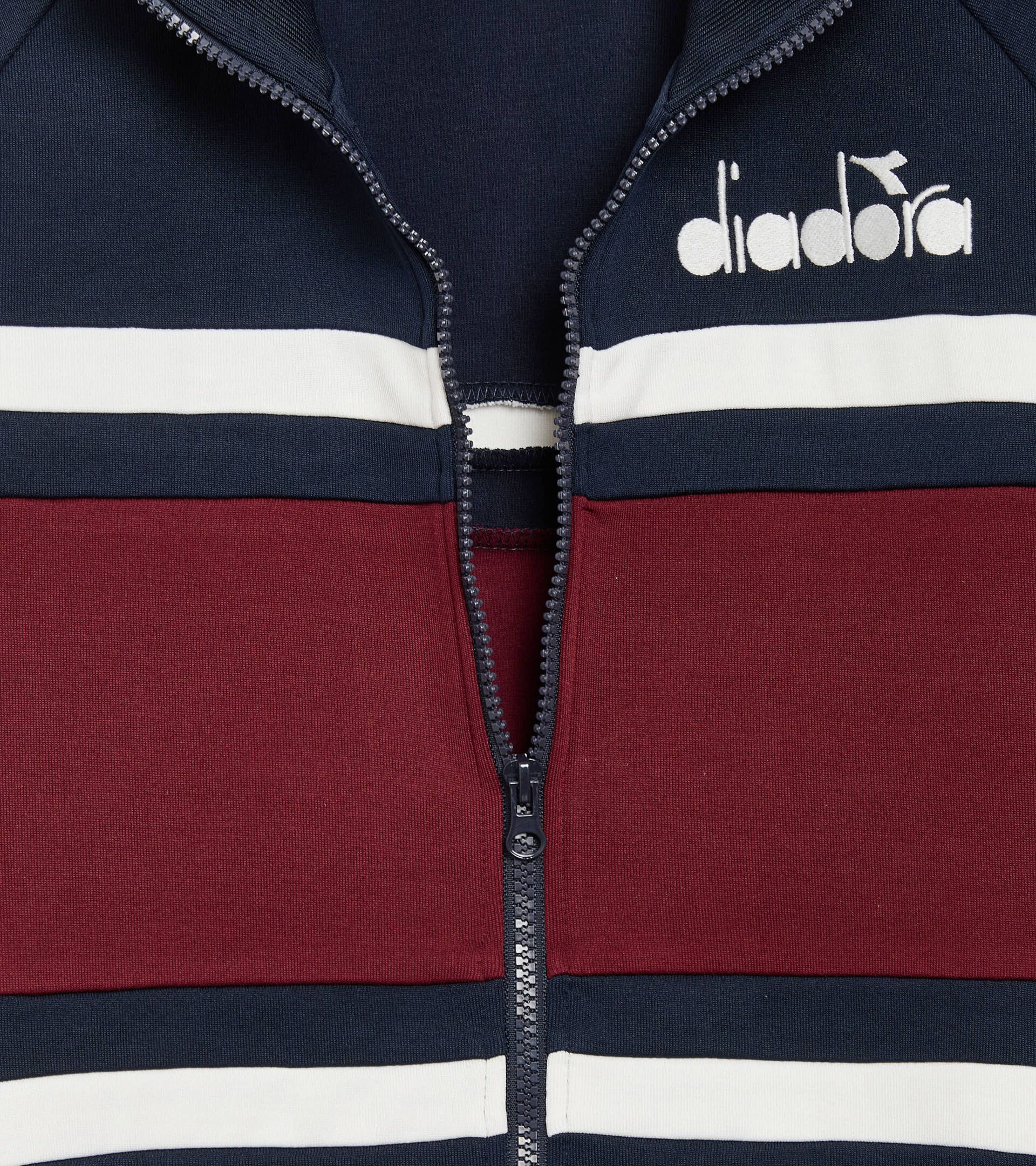 Veste de sport d’inspiration années 80 - Pour tous les genres JACKET 80S BLEU DENIM/BLANC - Diadora