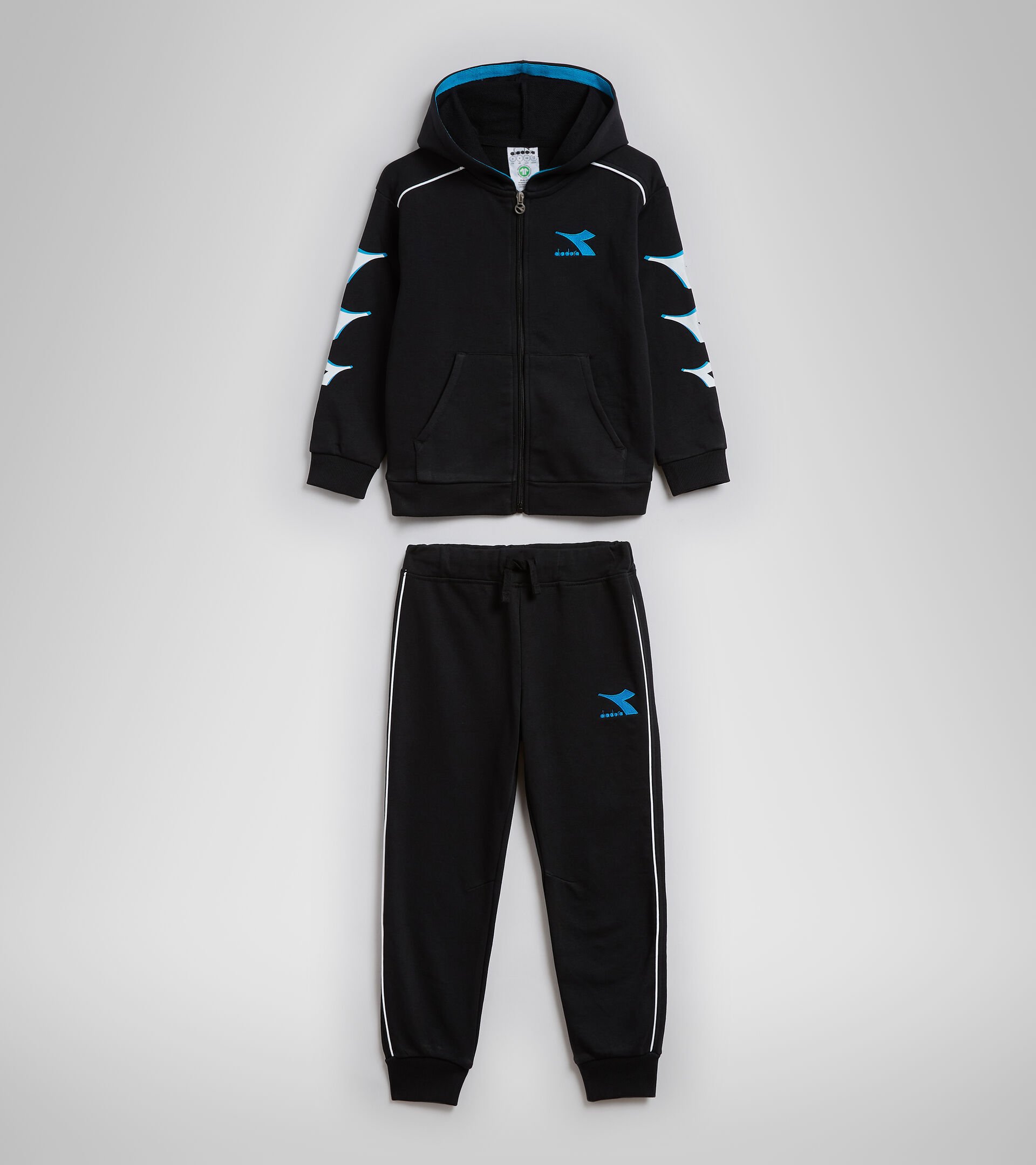 Survêtement - Enfants JU.HD FZ TRACKSUIT CUBIC NOIR - Diadora