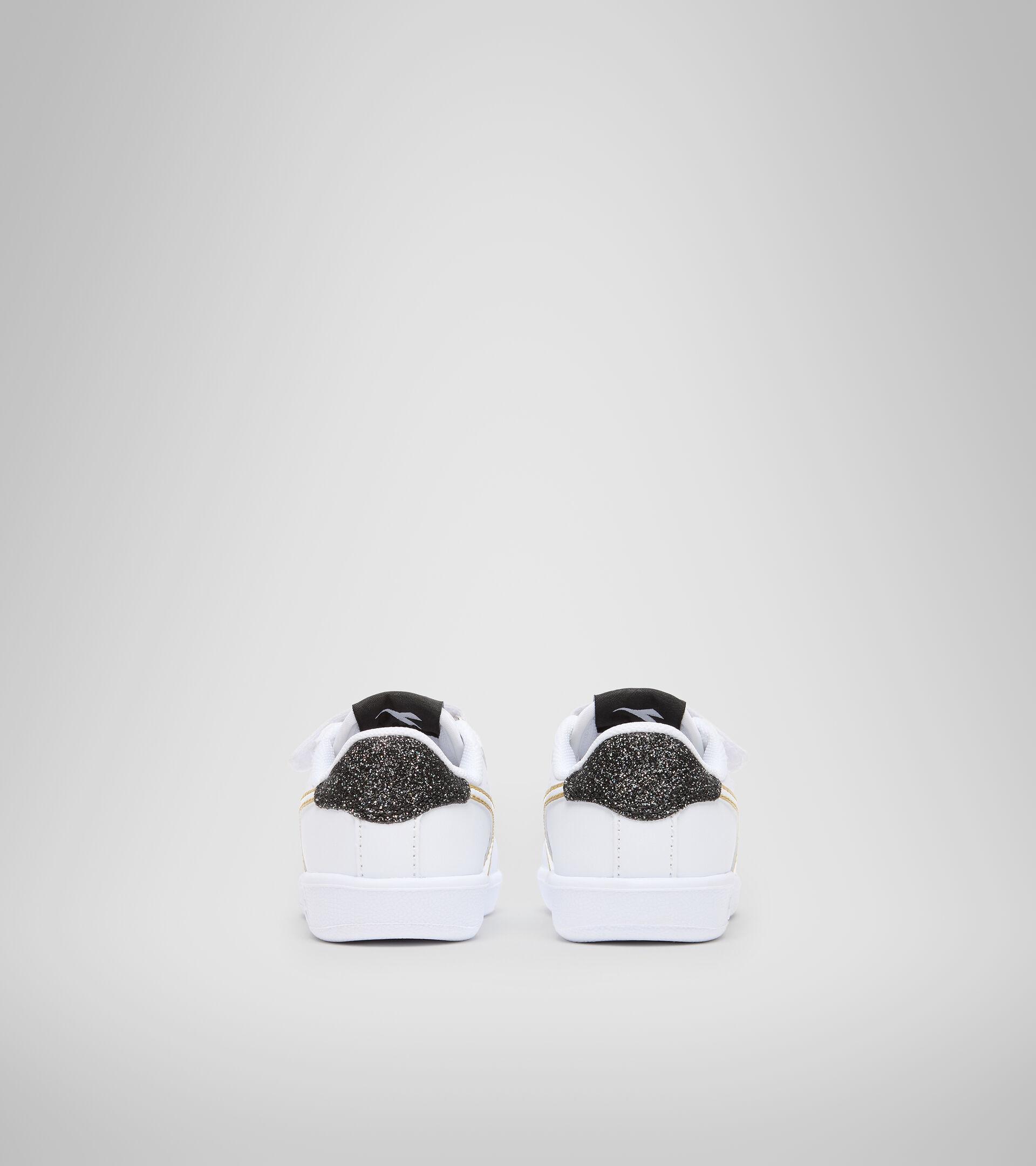 Sports shoes - Toddlers 1-4 years GAME P TD GIRL WHITE/BLACK/GOLD - Diadora