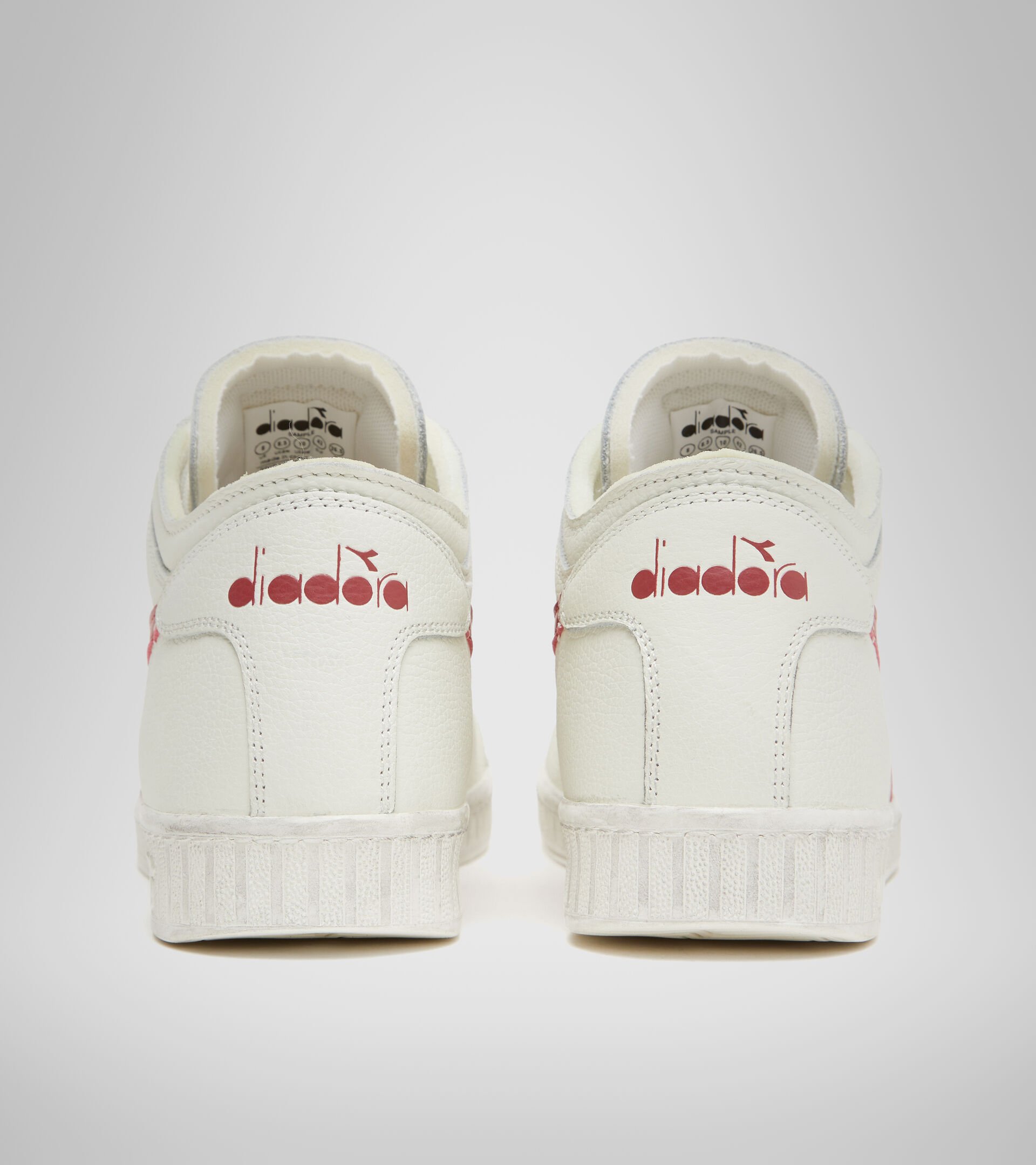 Footwear Sportswear UNISEX GAME L WAXED ROW CUT BLANCO/NARANJA.COM Diadora