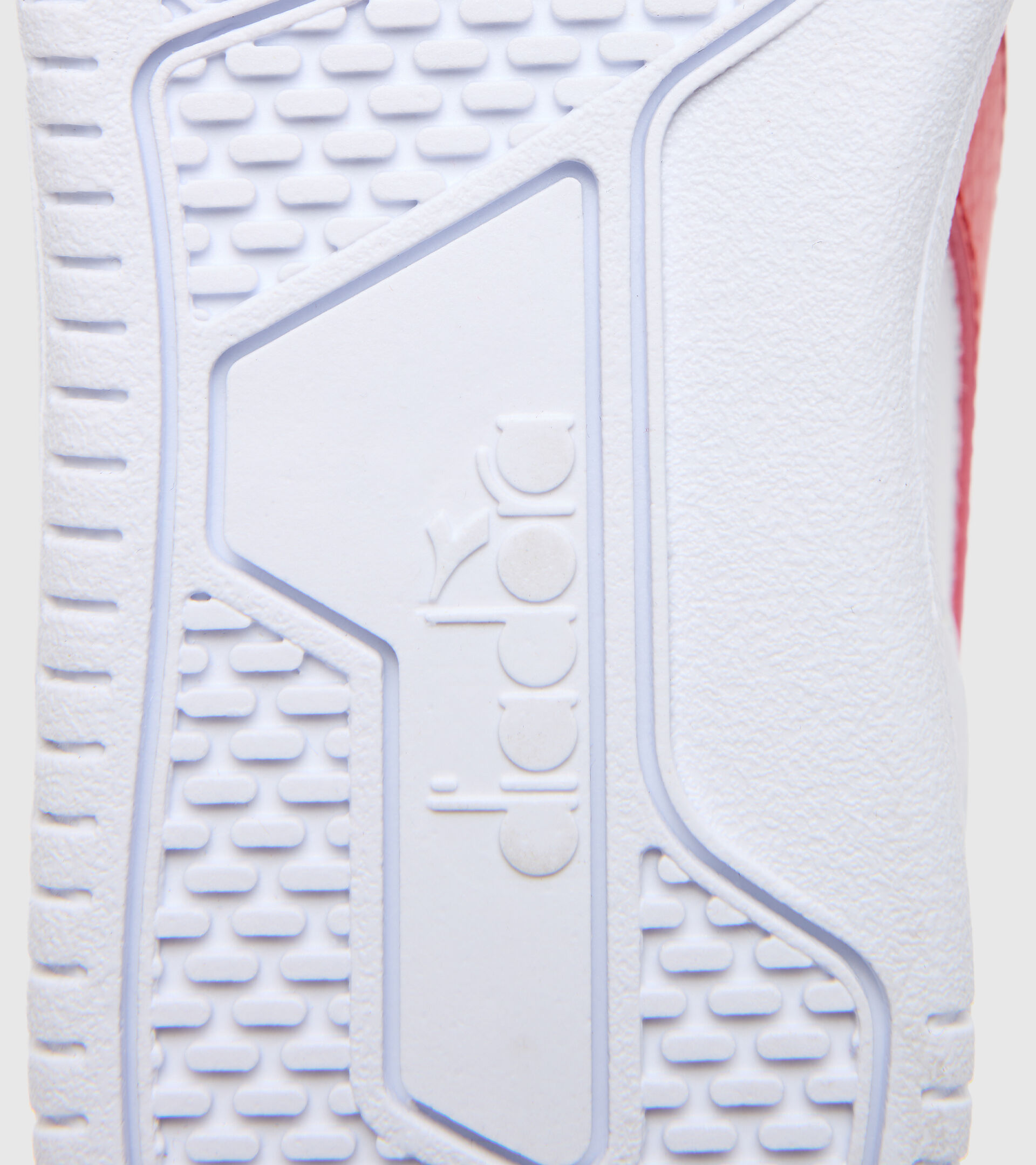 null RAPTOR LOW PS BIANCO/TOMATO RED - Diadora
